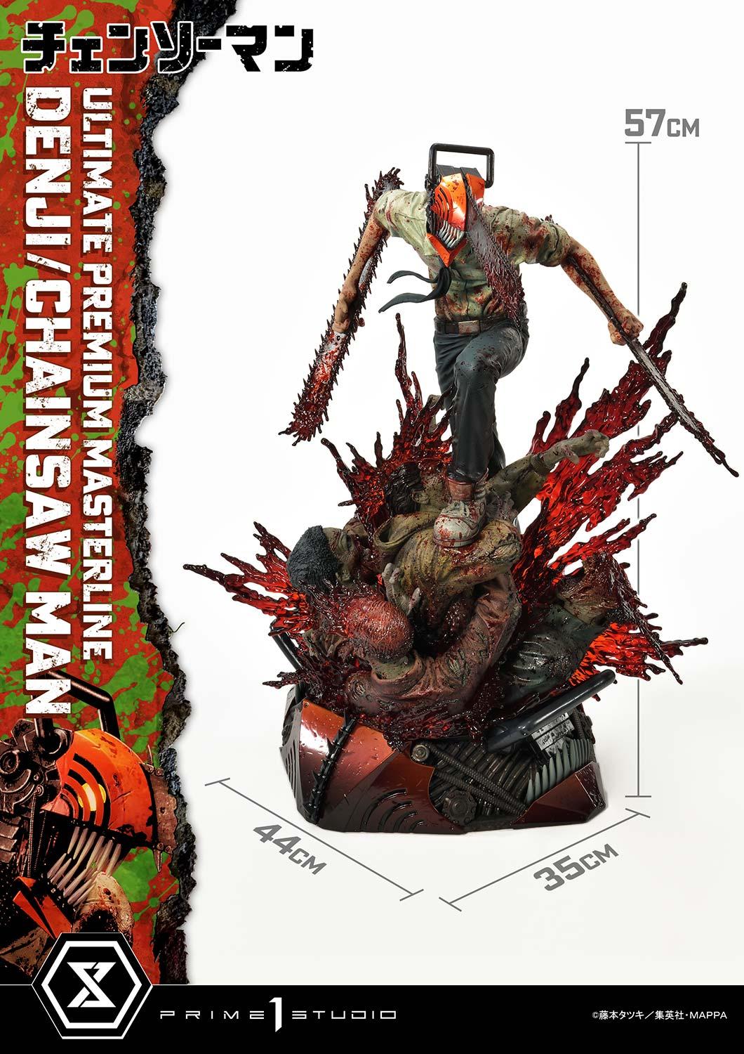 Chainsaw Man Denji/Chainsaw Man (Deluxe Bonus Version) Quarter Scale Statue  (Prototype Shown) View 12