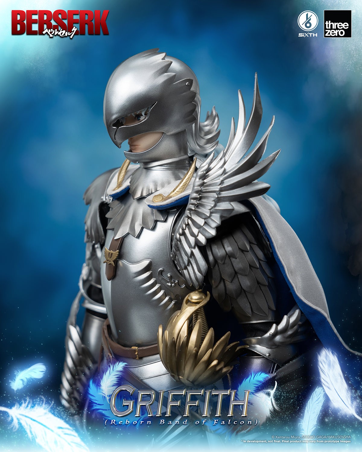 Berserk Griffith (Reborn Band of Falcon) Sixth Scale Figure  (Prototype Shown) View 8