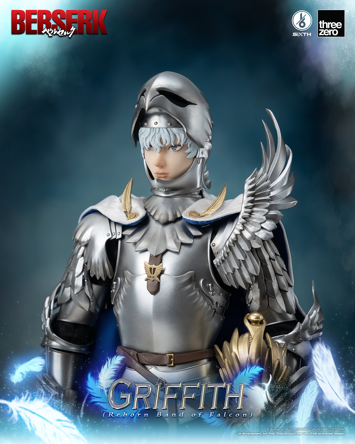 Berserk Griffith (Reborn Band of Falcon) Sixth Scale Figure  (Prototype Shown) View 13