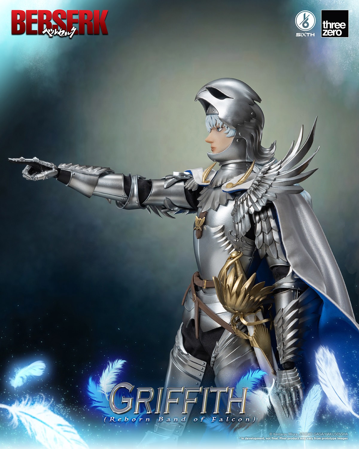 Berserk Griffith (Reborn Band of Falcon) Sixth Scale Figure  (Prototype Shown) View 14