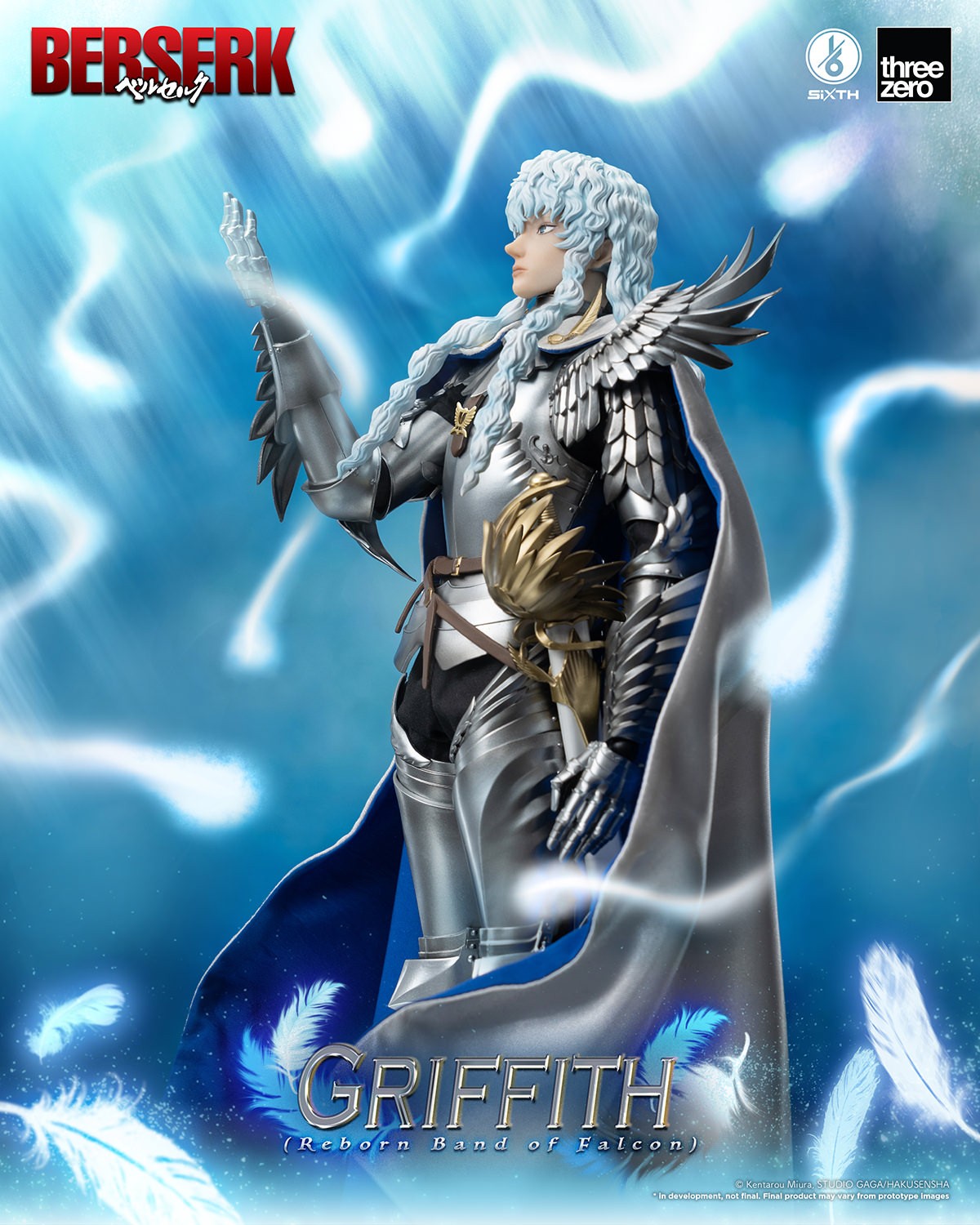 Berserk Griffith (Reborn Band of Falcon) Sixth Scale Figure  (Prototype Shown) View 20