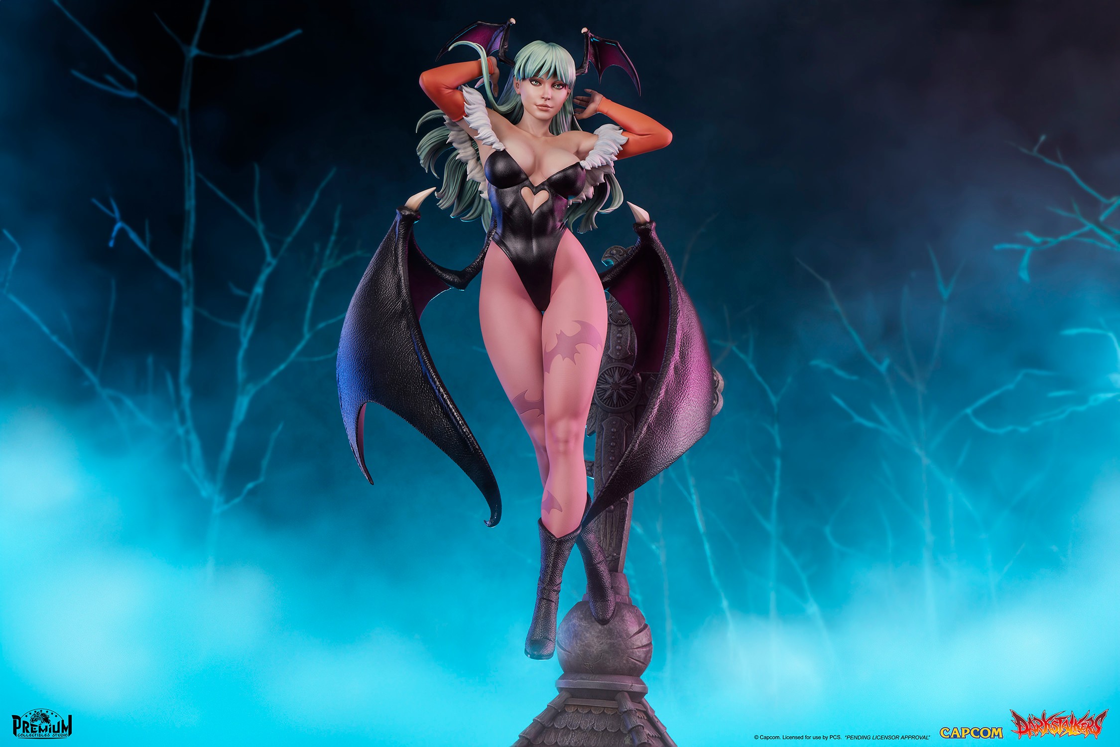Kotobukiya Darkstalkers Morrigan フィギュア KOTOBUKIYA DARKSTALKERS BISHOUJO STATUE MORRIGAN 1/7 PVC