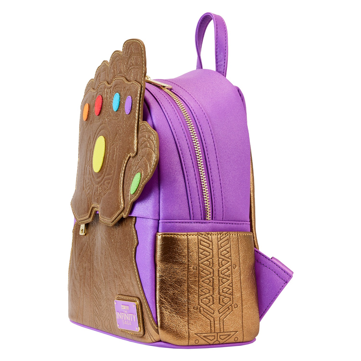 NWT Loungefly Marvel Thanos Infinity Stones Backpack 2025 Disney Parks Marvel Thanos Infinity Stones Loungefly  main image 4