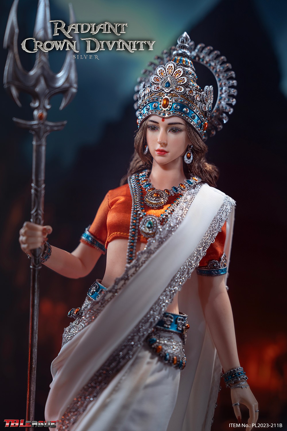 TBLeague 1/6 レイディアント クラウン ディヴィニティ シルバー Radiant Crown Divinity Silver Version - TB League 1/6 Scale