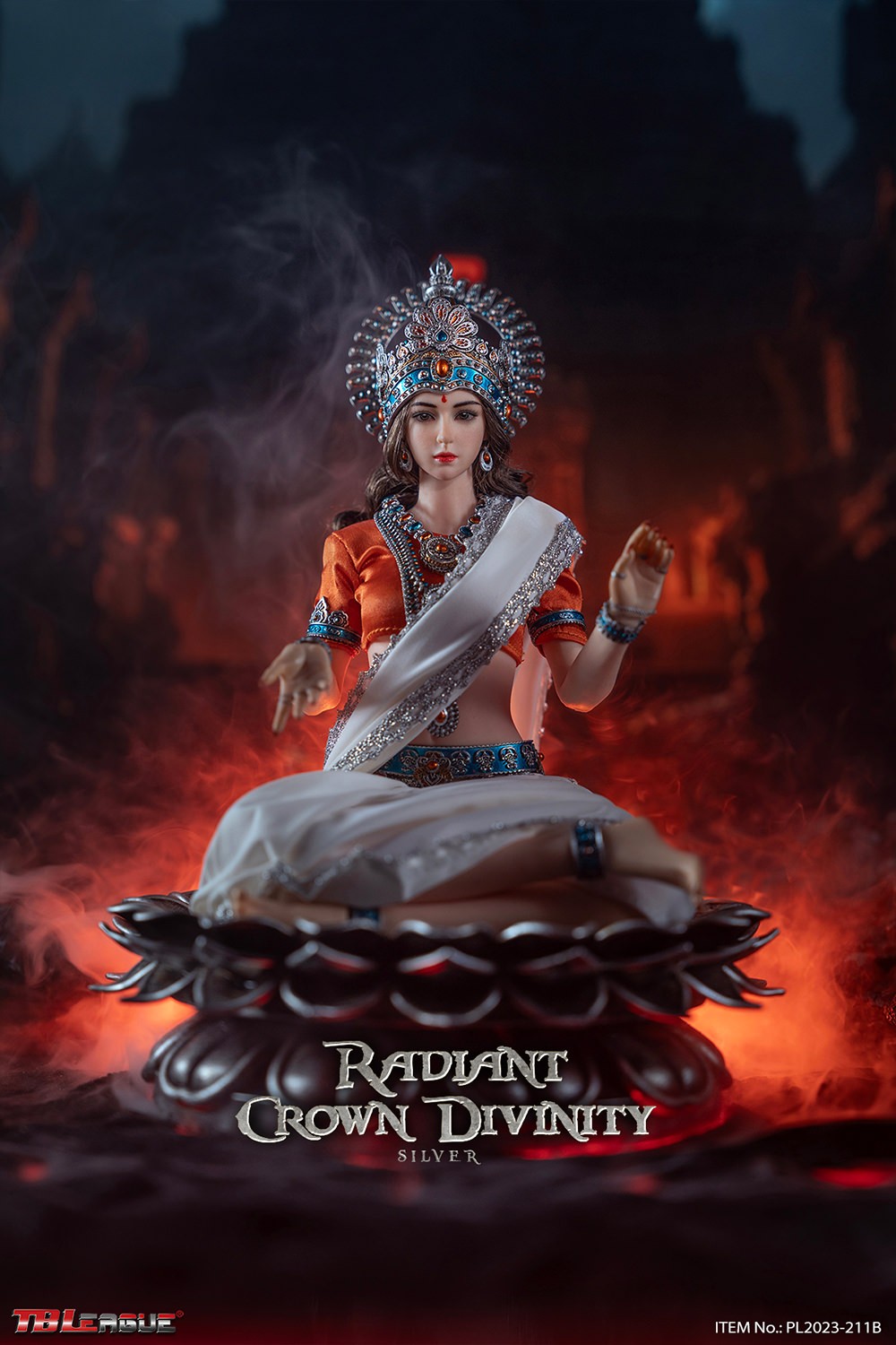 Radiant Crown Divinity (Silver) Sixth Scale Figure by