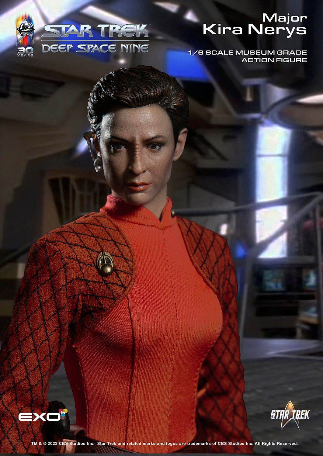 Star Trek Kira Nerys Sixth Scale Figure  (Prototype Shown) View 7