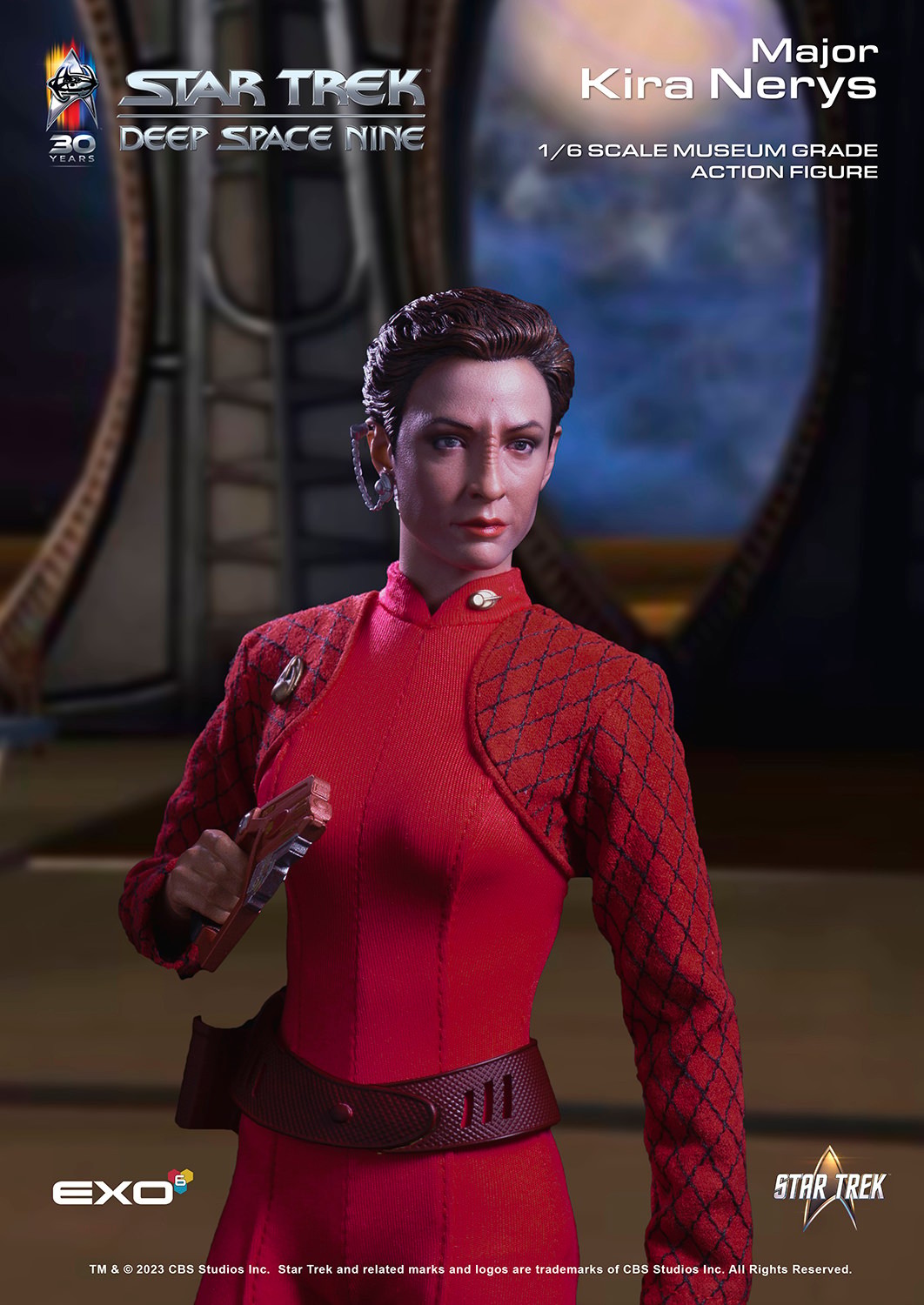 Star Trek Kira Nerys Sixth Scale Figure  (Prototype Shown) View 14