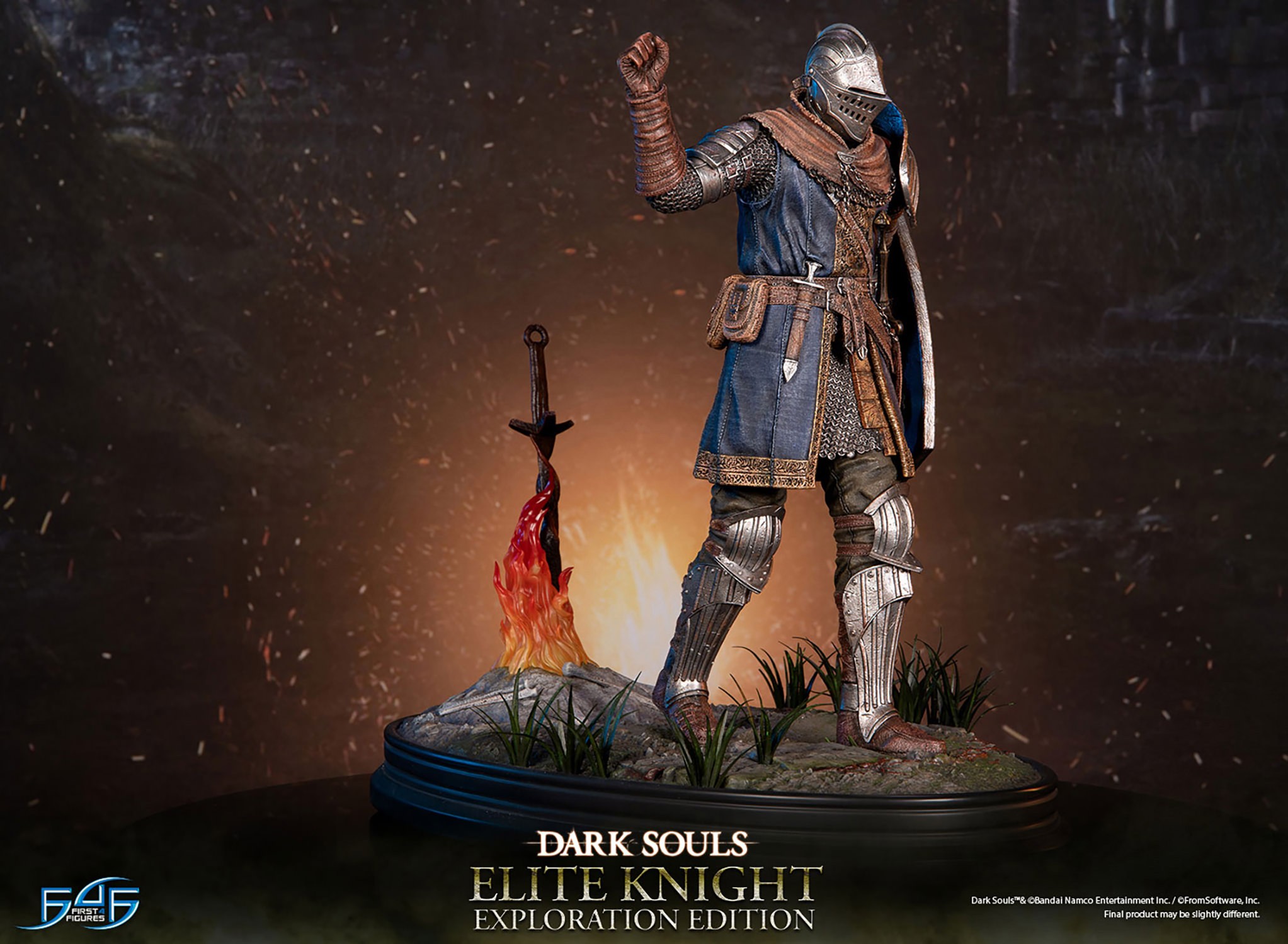 Dark Souls Elite Knight: Exploration Edition Statues  (Prototype Shown) View 6