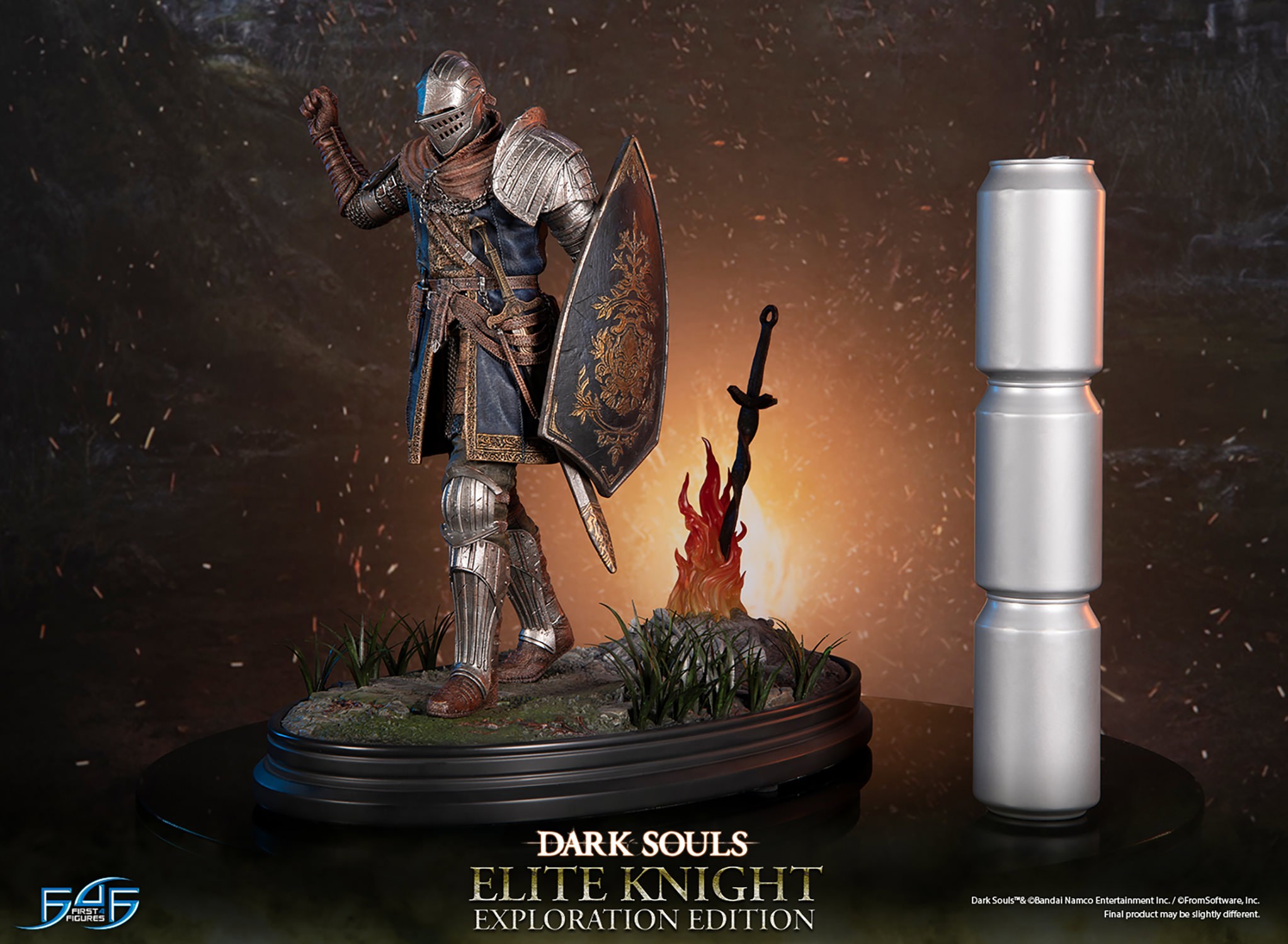 Dark Souls Elite Knight: Exploration Edition Statues  (Prototype Shown) View 13