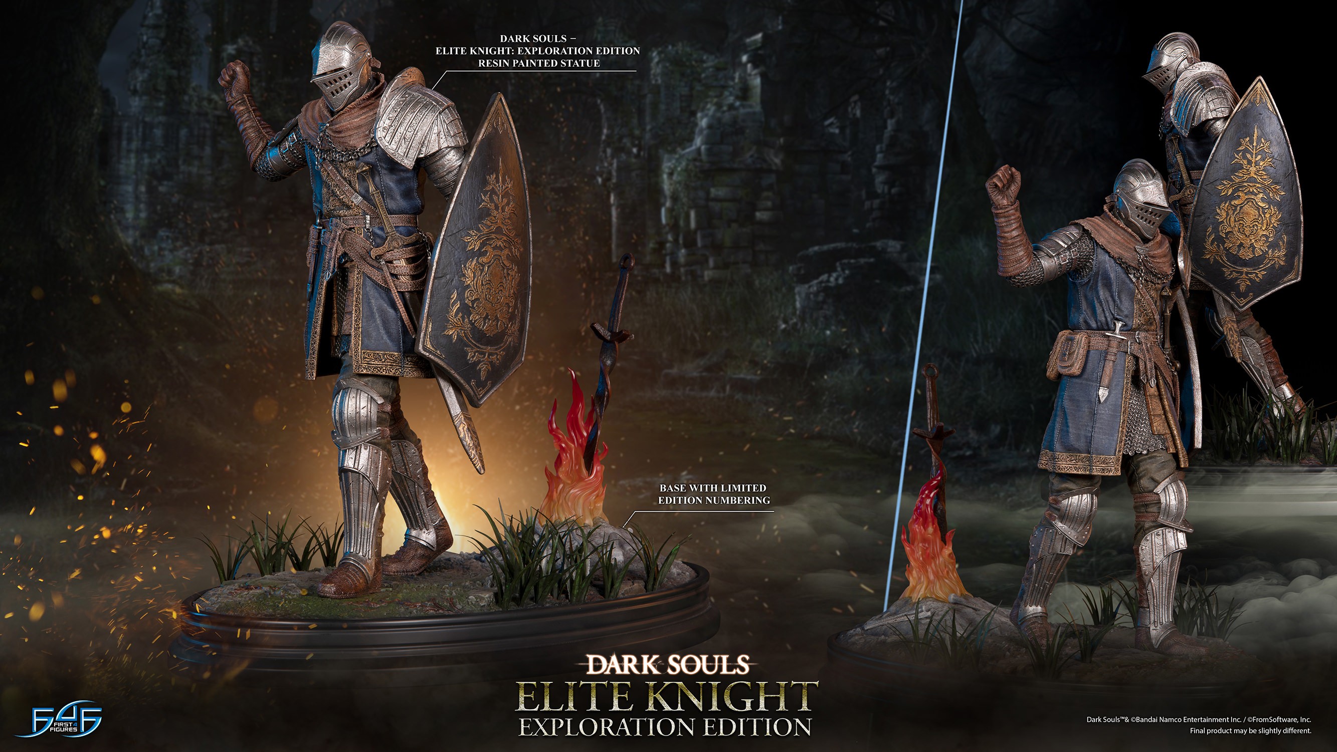 Dark Souls Elite Knight: Exploration Edition Statues  (Prototype Shown) View 30