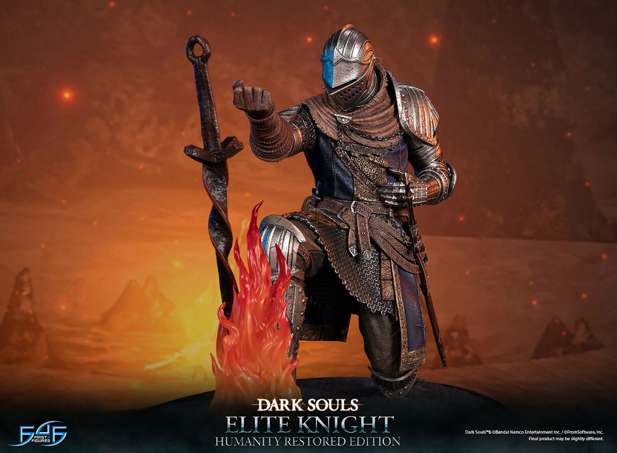 Dark Souls Elite Knight: Humanity Restored Edition Statues  (Prototype Shown) View 3