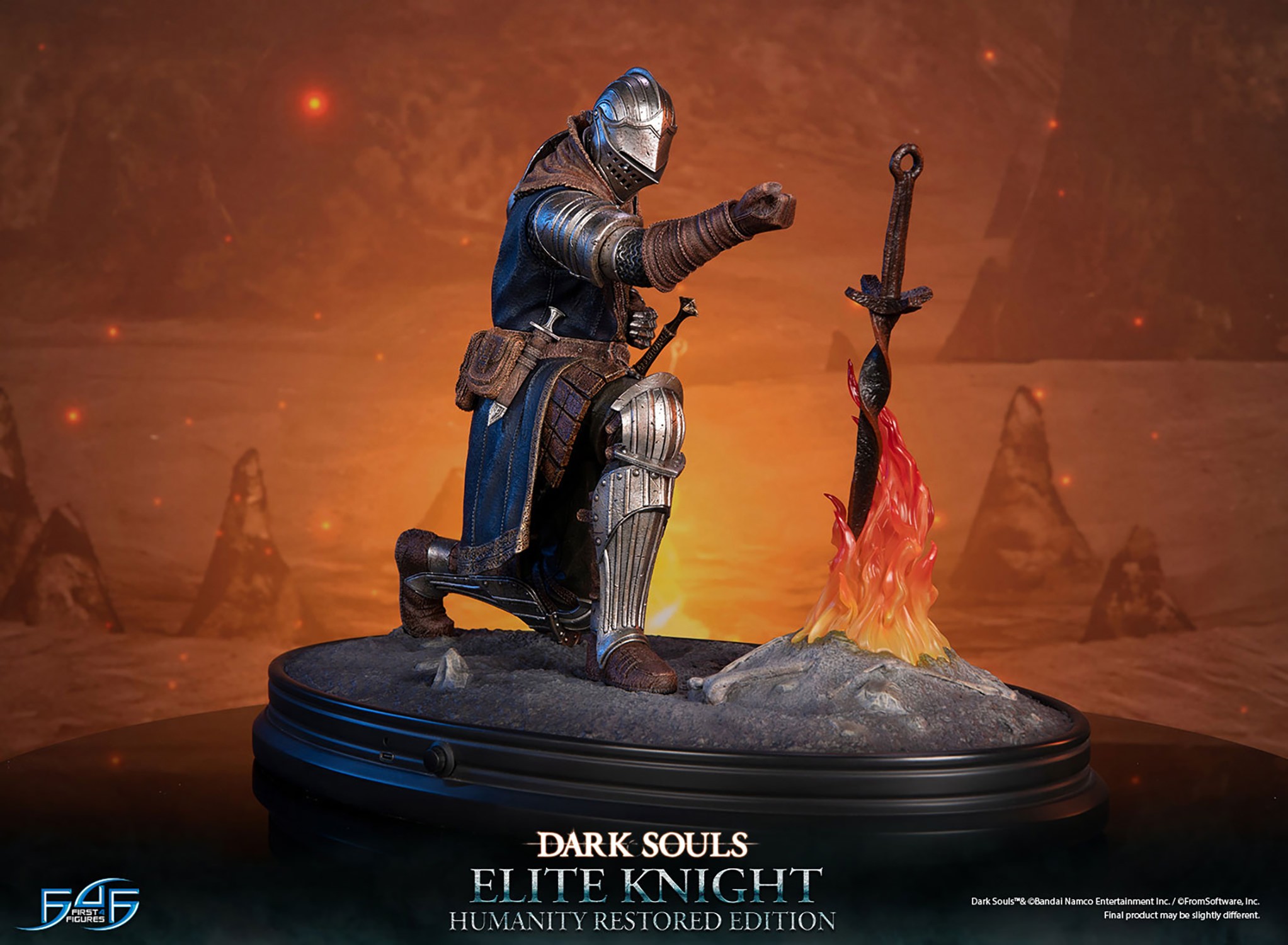 Dark Souls Elite Knight: Humanity Restored Edition Statues  (Prototype Shown) View 11