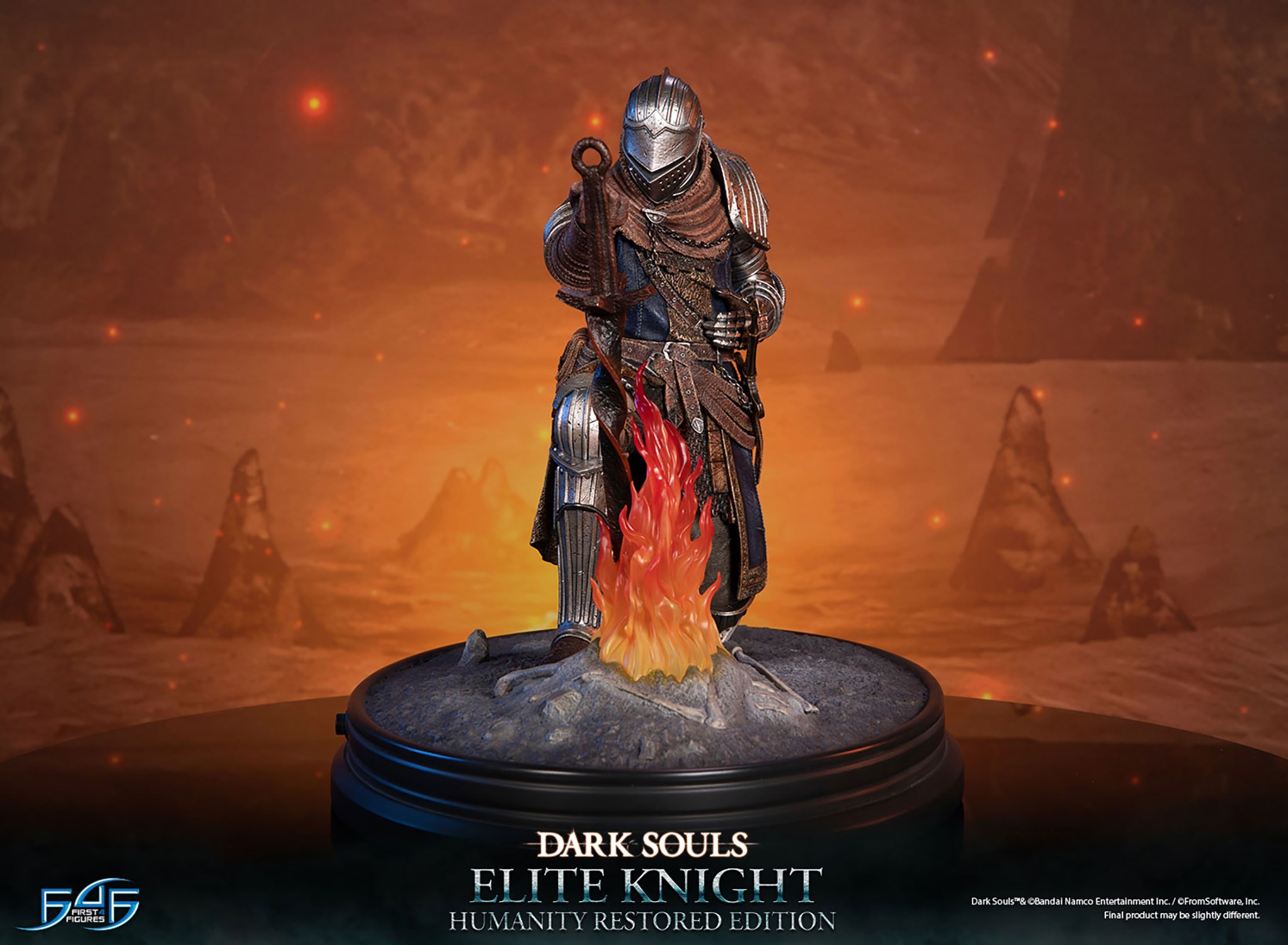 Dark Souls Elite Knight: Humanity Restored Edition Statues  (Prototype Shown) View 12