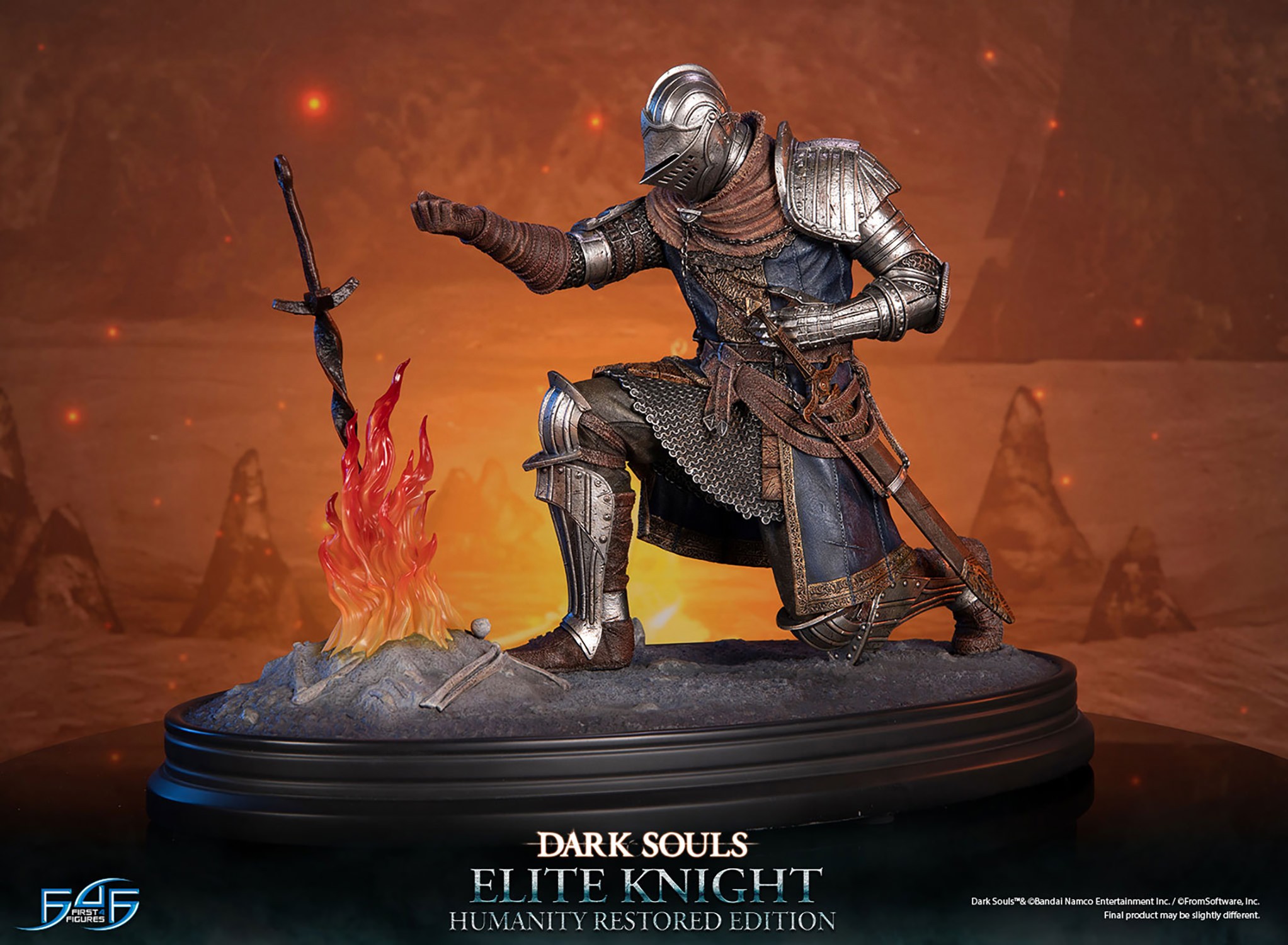 Dark Souls Elite Knight: Humanity Restored Edition Statues  (Prototype Shown) View 13