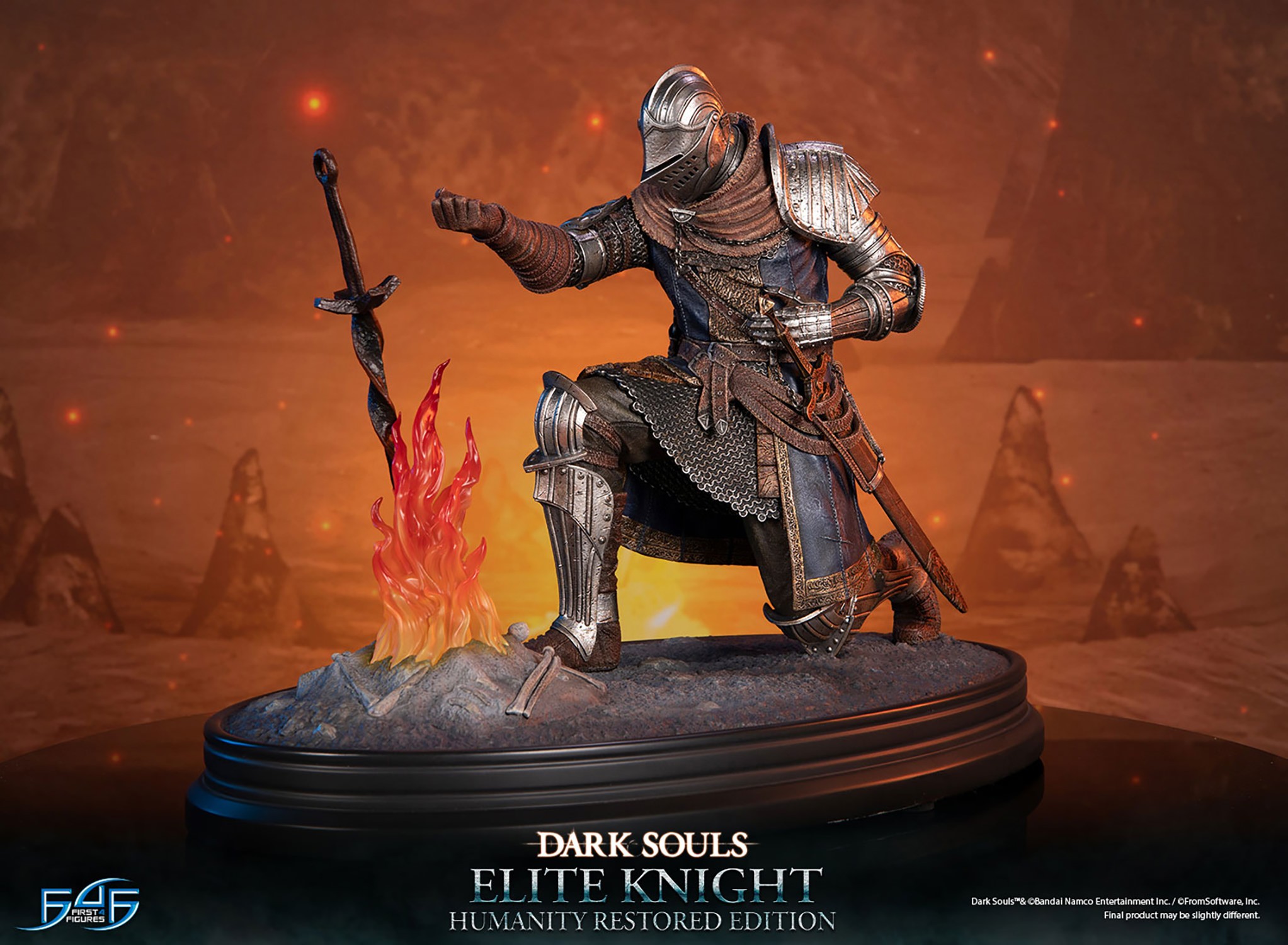 Dark Souls Elite Knight: Humanity Restored Edition Statues  (Prototype Shown) View 14