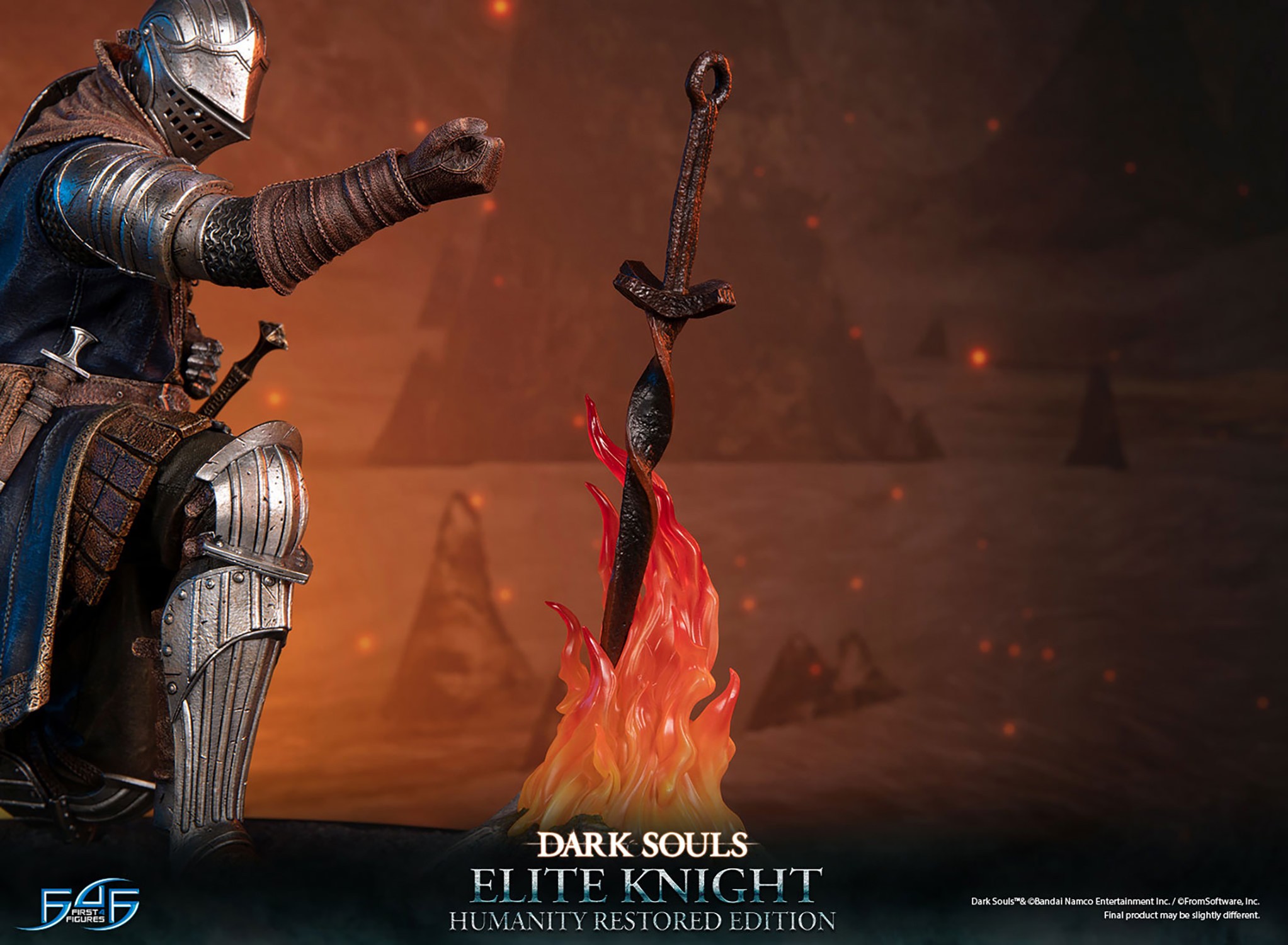 Dark Souls Elite Knight: Humanity Restored Edition Statues  (Prototype Shown) View 26