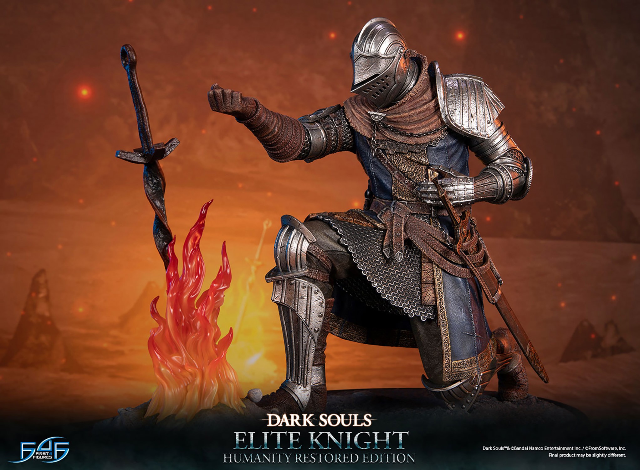 Dark Souls Elite Knight: Humanity Restored Edition Statues  (Prototype Shown) View 28