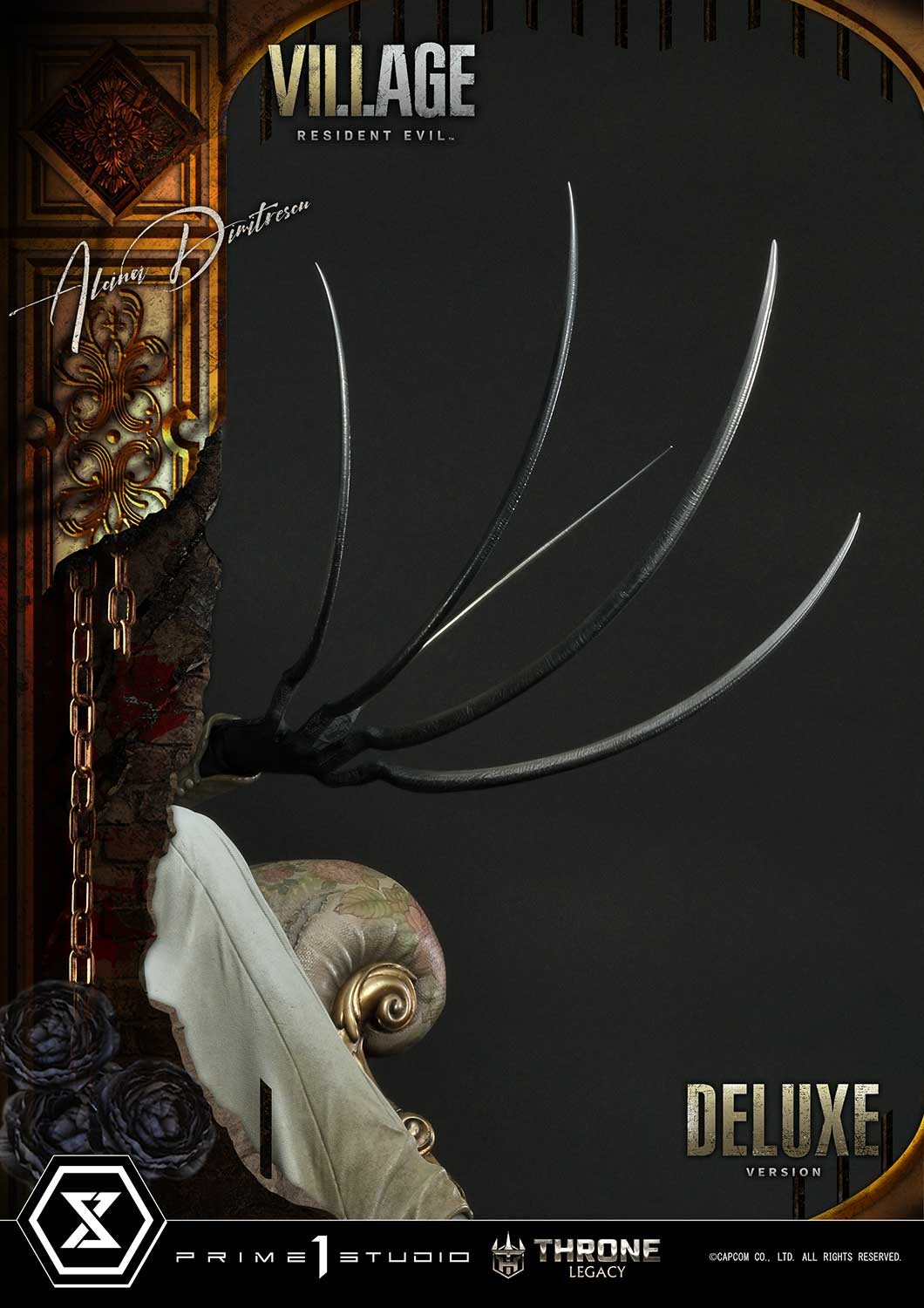 Resident Evil Alcina Dimitrescu (Deluxe Version) Quarter Scale Statue  (Prototype Shown) View 5
