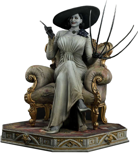 Resident Evil Alcina Dimitrescu (Deluxe Version) Quarter Scale Statue  (Prototype Shown) View 17