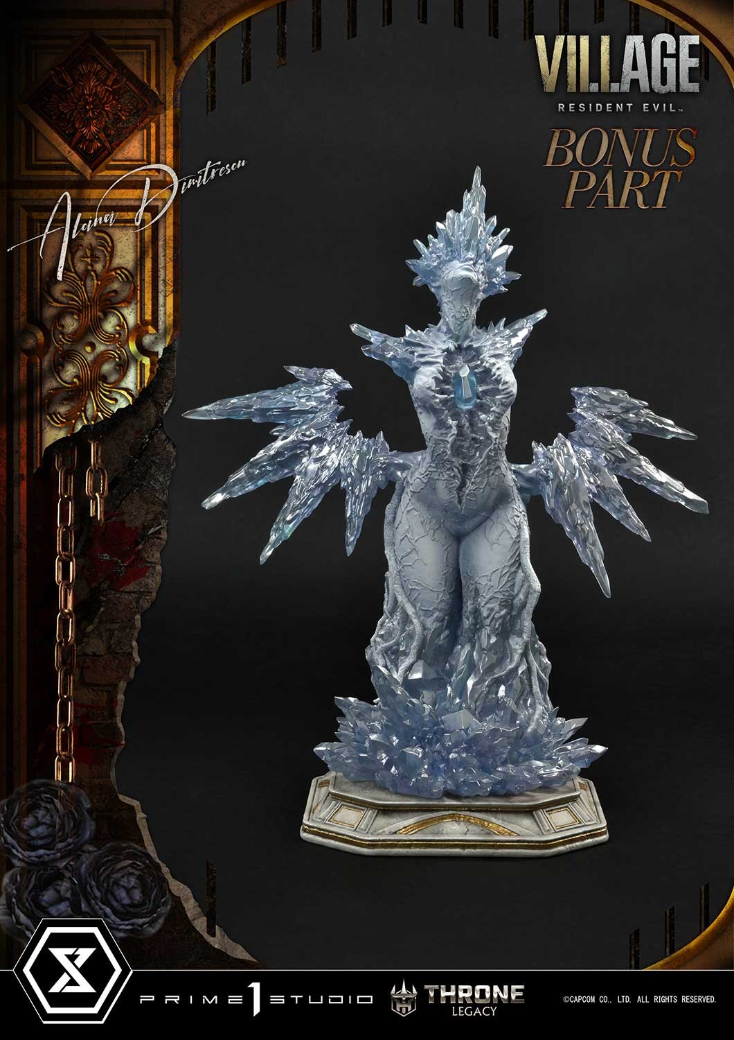 Resident Evil Alcina Dimitrescu (Deluxe Bonus Version) Quarter Scale Statue  (Prototype Shown) View 6