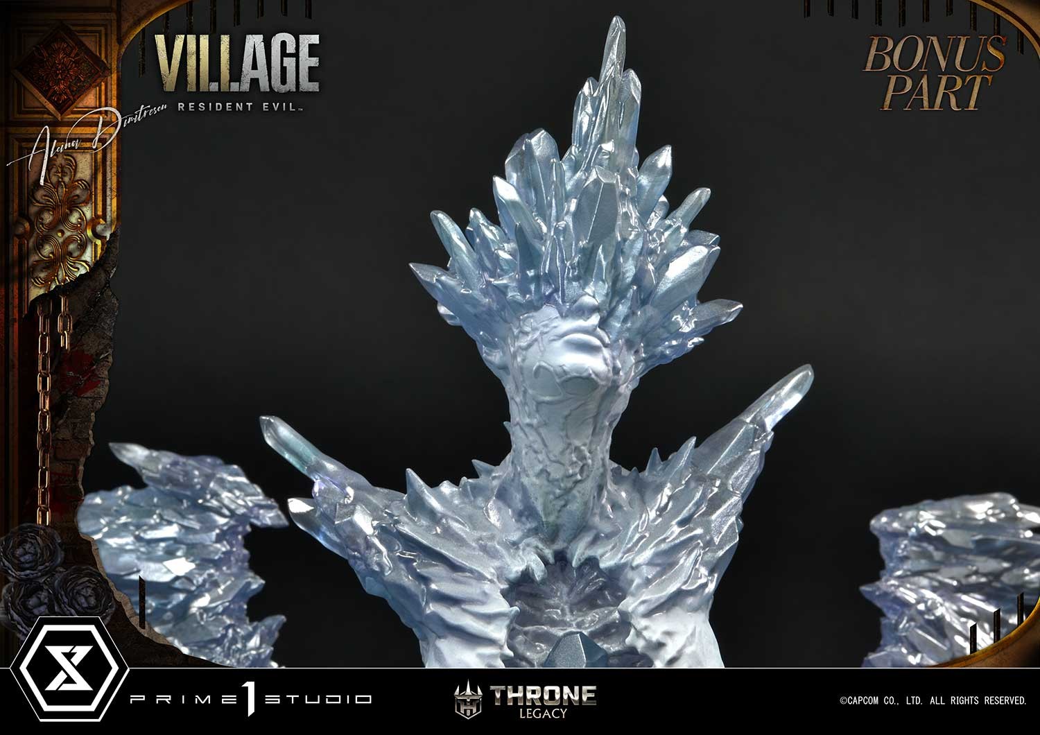 Resident Evil Alcina Dimitrescu (Deluxe Bonus Version) Quarter Scale Statue  (Prototype Shown) View 9