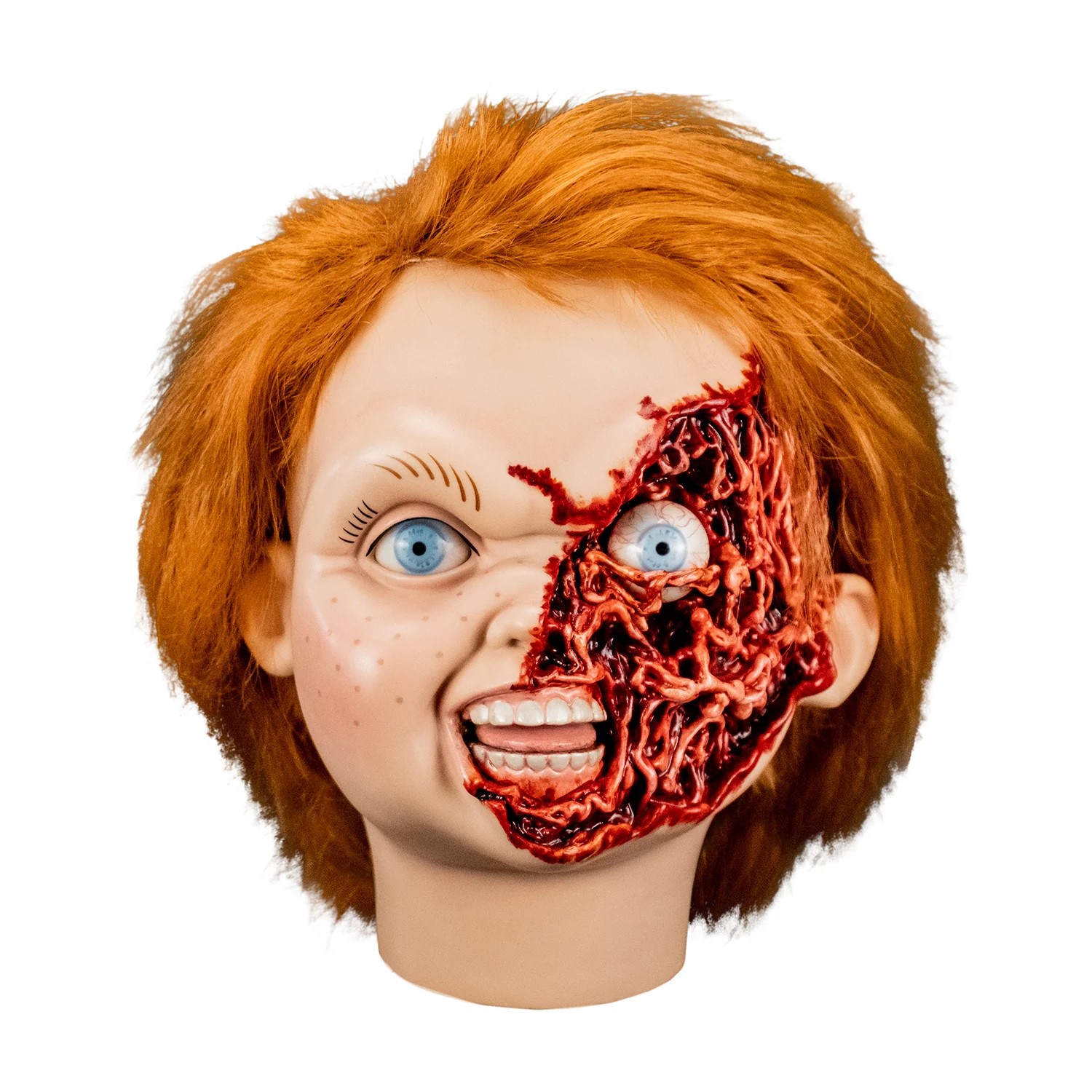 Child's Play Ultimate Chucky Pizza Face Head Accessories  (Prototype Shown) View 4