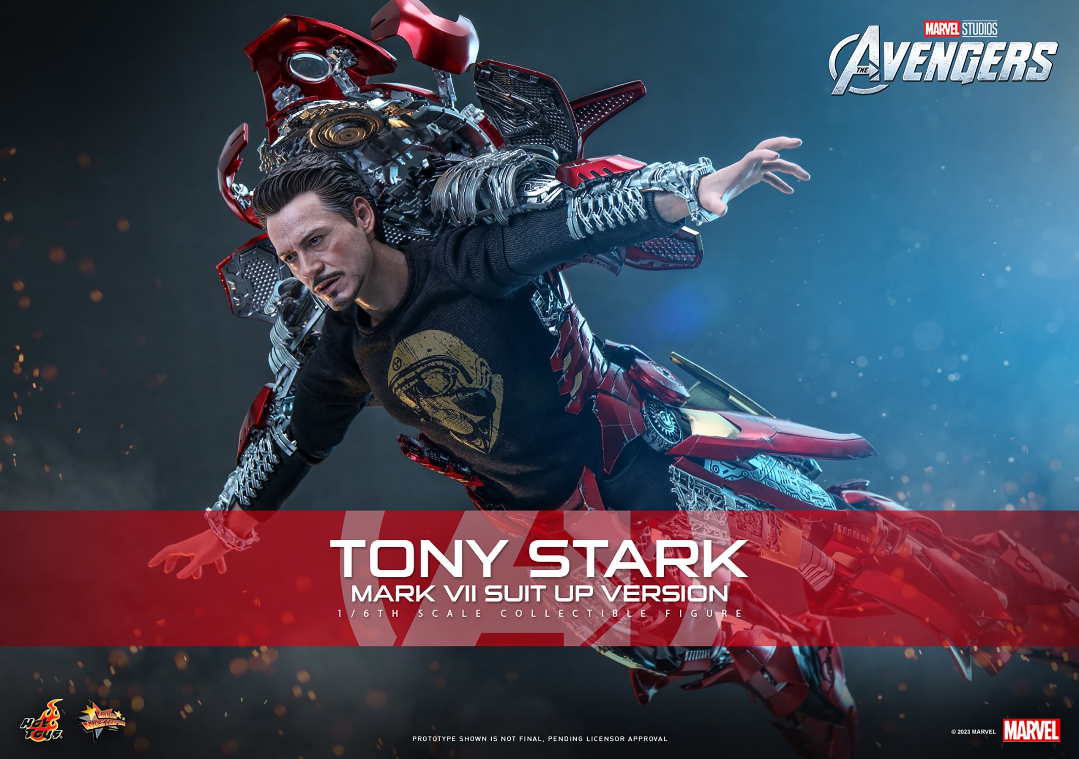 Tony stark infinity shop gauntlet toy
