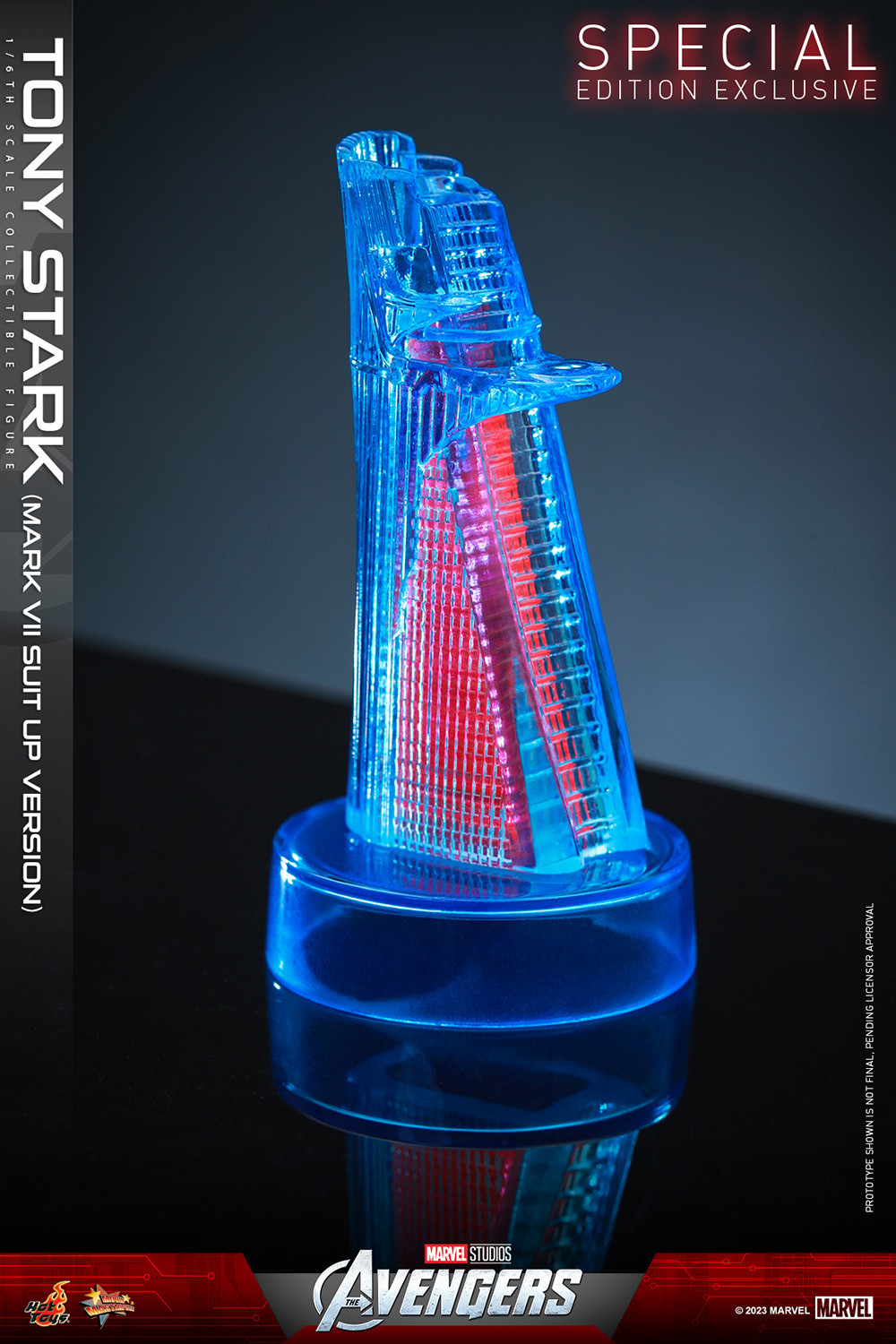 Marvel Tony Stark (Mark VII Suit-Up Version) (Special Edition) Sixth Scale Figure  (Prototype Shown) View 3