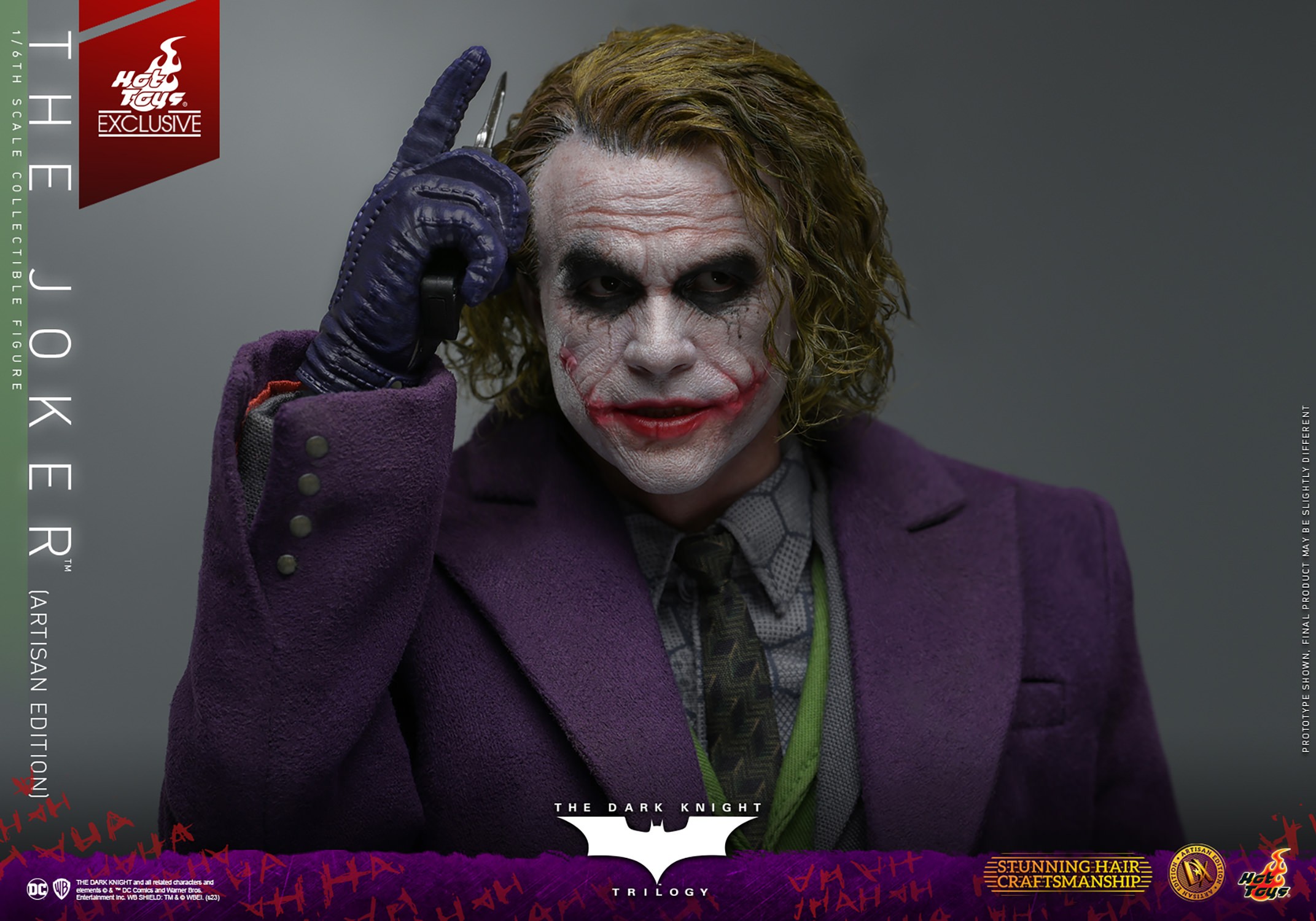 The Joker (Artisan Edition) Sixth Scale Figure by Hot Toys The Joker (Artisan Edition) Sixth Scale Figure by Hot Toys