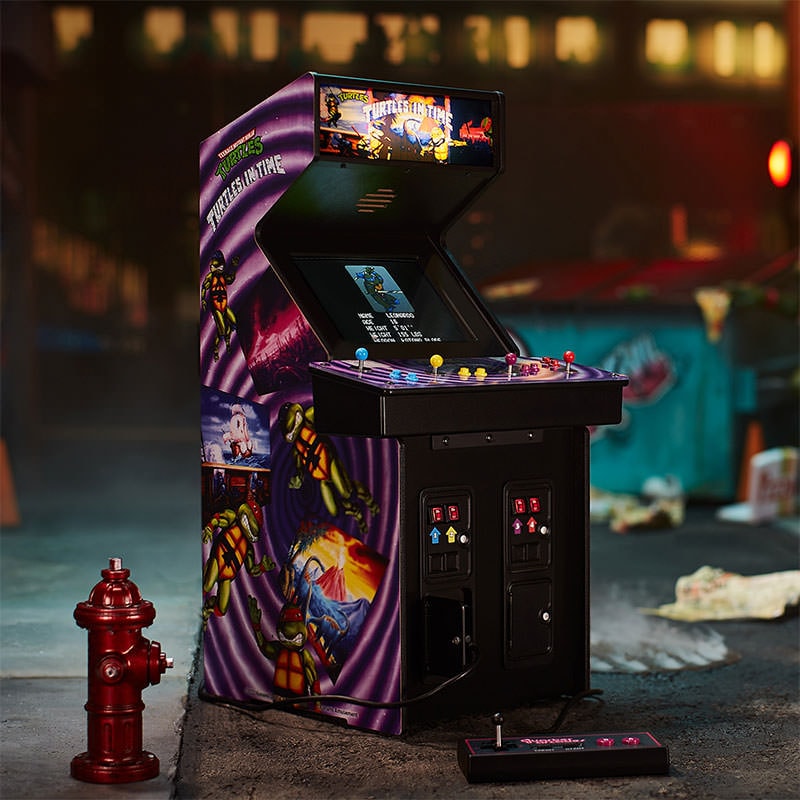 Teenage Mutant Ninja Turtles: Turtles In Time Quarter Arcades (Prototype Shown) View 1