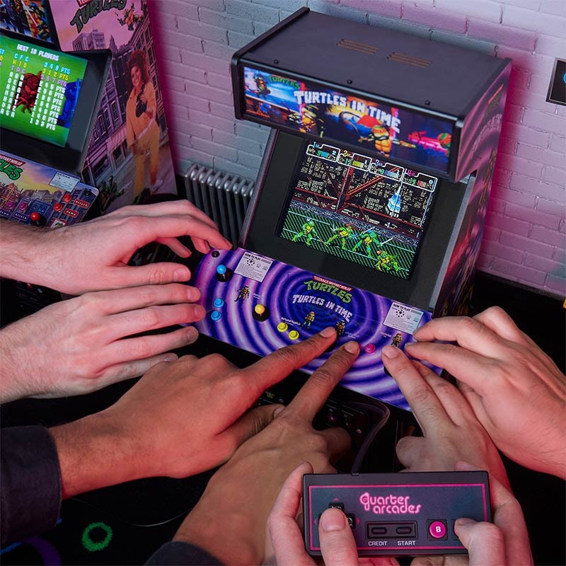 Teenage Mutant Ninja Turtles: Turtles In Time Quarter Arcades (Prototype Shown) View 5