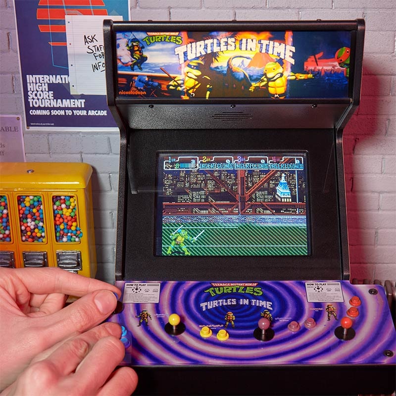 Teenage Mutant Ninja Turtles: Turtles In Time Quarter Arcades (Prototype Shown) View 15