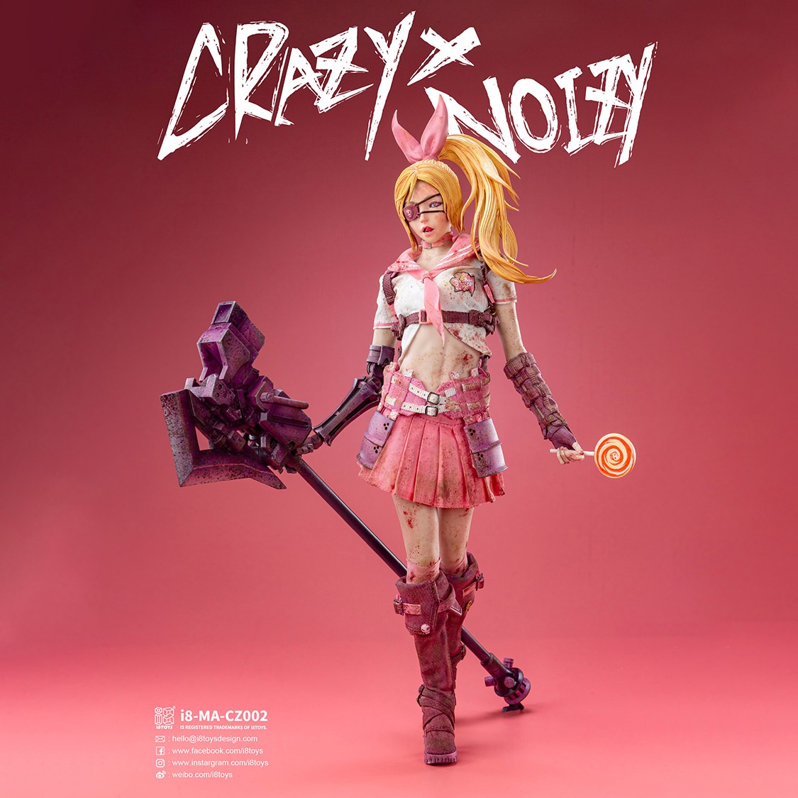i8Toys Candy (Battle Damaged Version) Sixth Scale Figure  (Prototype Shown) View 5