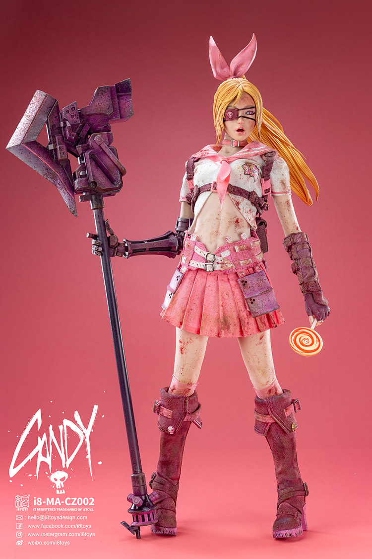 i8Toys Candy (Battle Damaged Version) Sixth Scale Figure  (Prototype Shown) View 7
