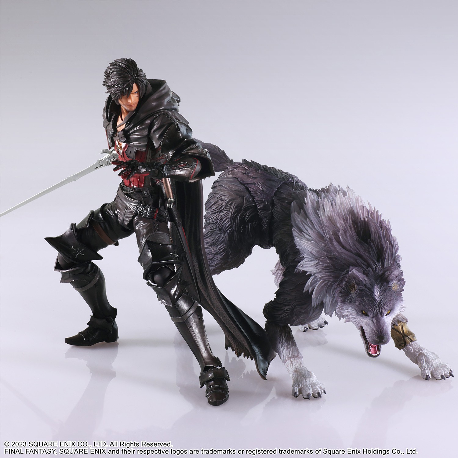 Final Fantasy Clive Rosfield & Torgal Action Figure  (Prototype Shown) View 1