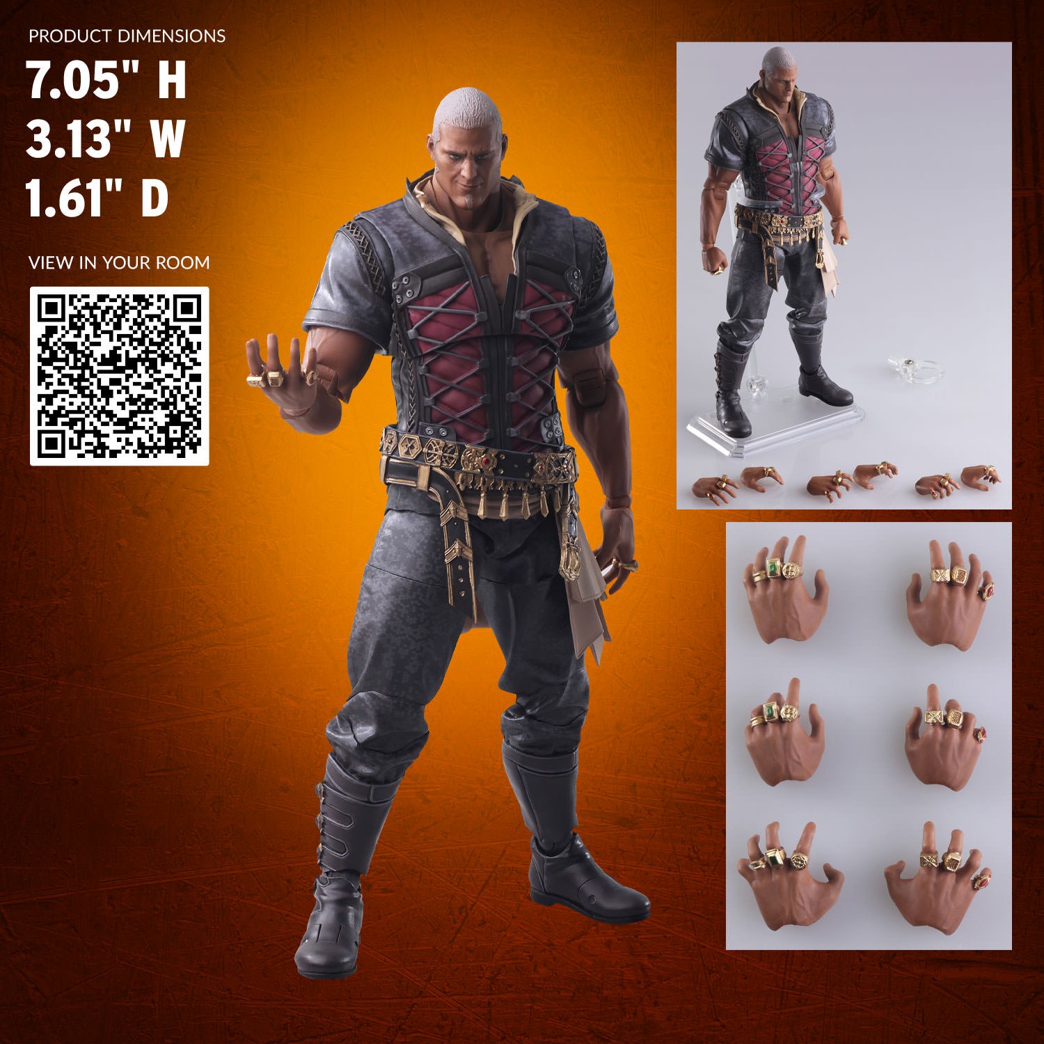 Hugo Kupka BRING ARTS Action Figure by Square Enix | Sideshow