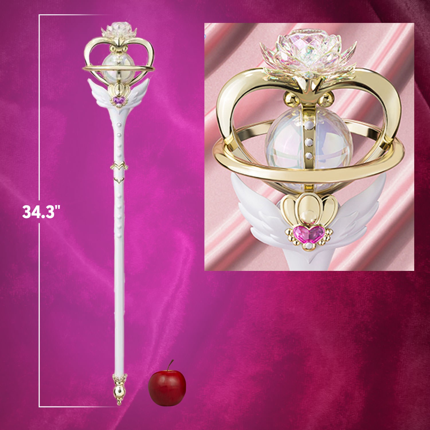 Sailor Moon Eternal Tiare Prop Replica  (Prototype Shown) View 2