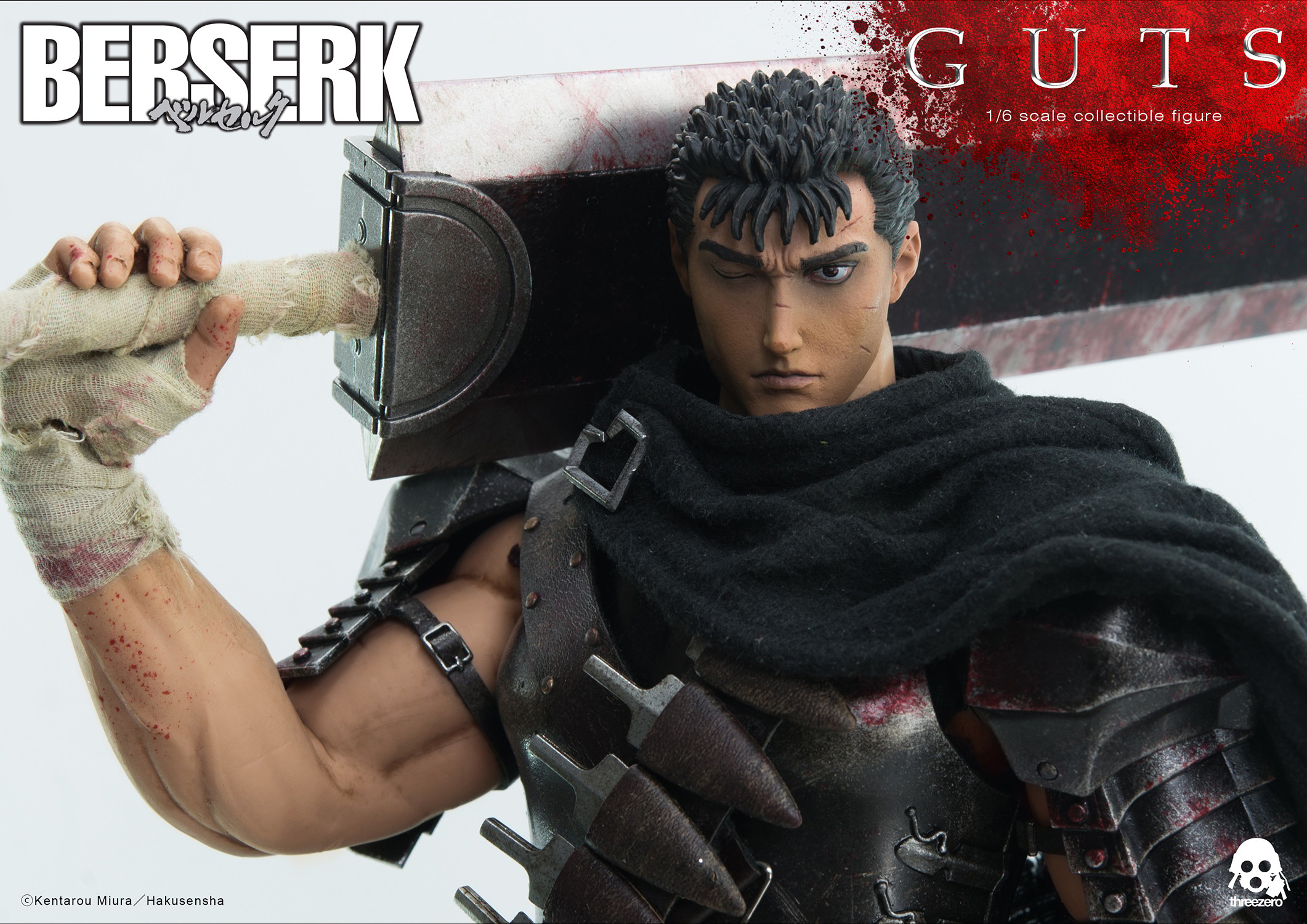 Guts Black Swordsman Sixth Scale Figure by Threezero | Sideshow 