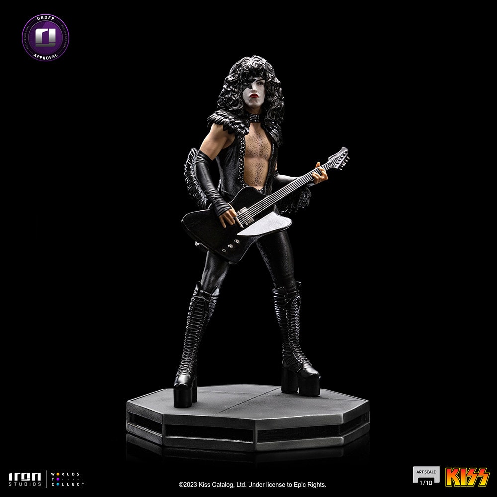 KISS Paul Stanley 1:10 Scale Statue  (Prototype Shown) View 6