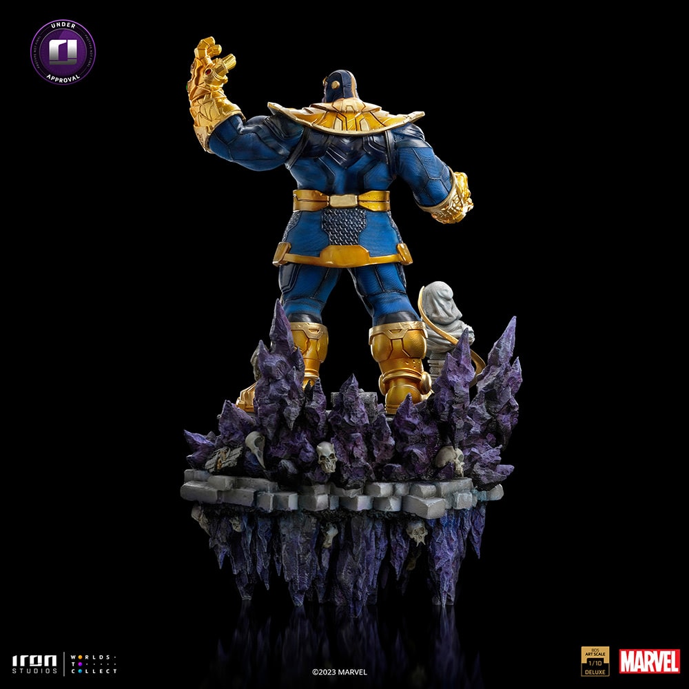 IRON STUDIOS : Thanos 1/10 Scale Statue Thanos-deluxe_marvel_gallery_64c4168786d13