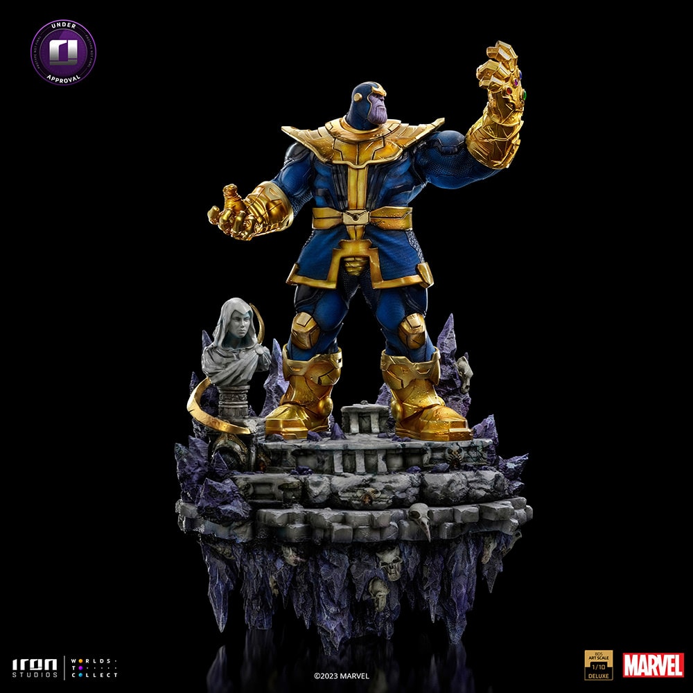Thanos 1:10 Scale Statue by Iron Studios | Sideshow Collectibles