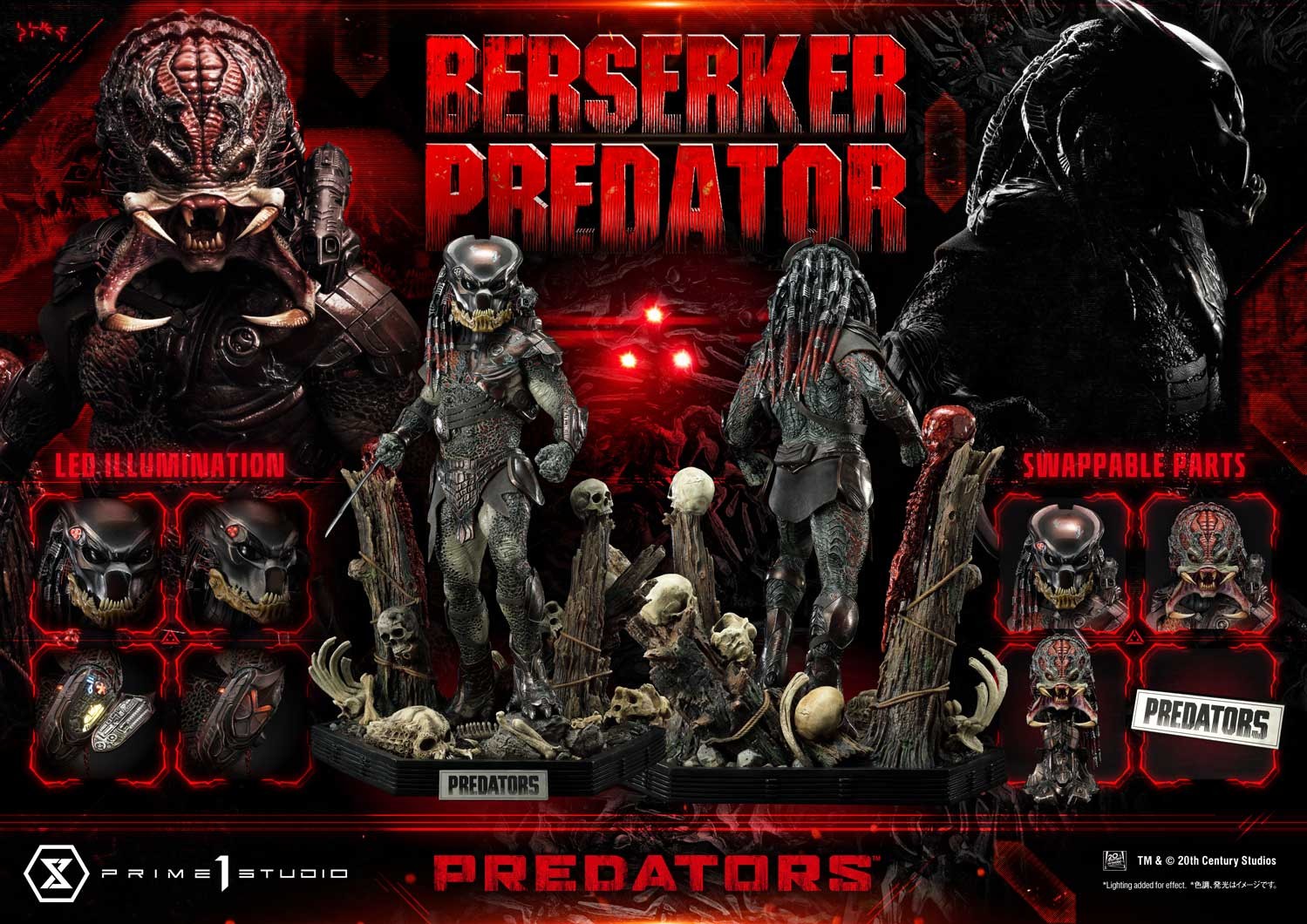 Berserker Predator 1:3 Scale Statue by Prime 1 Studio Berserker Predator 1:3 Scale Statue by Prime 1 Studio