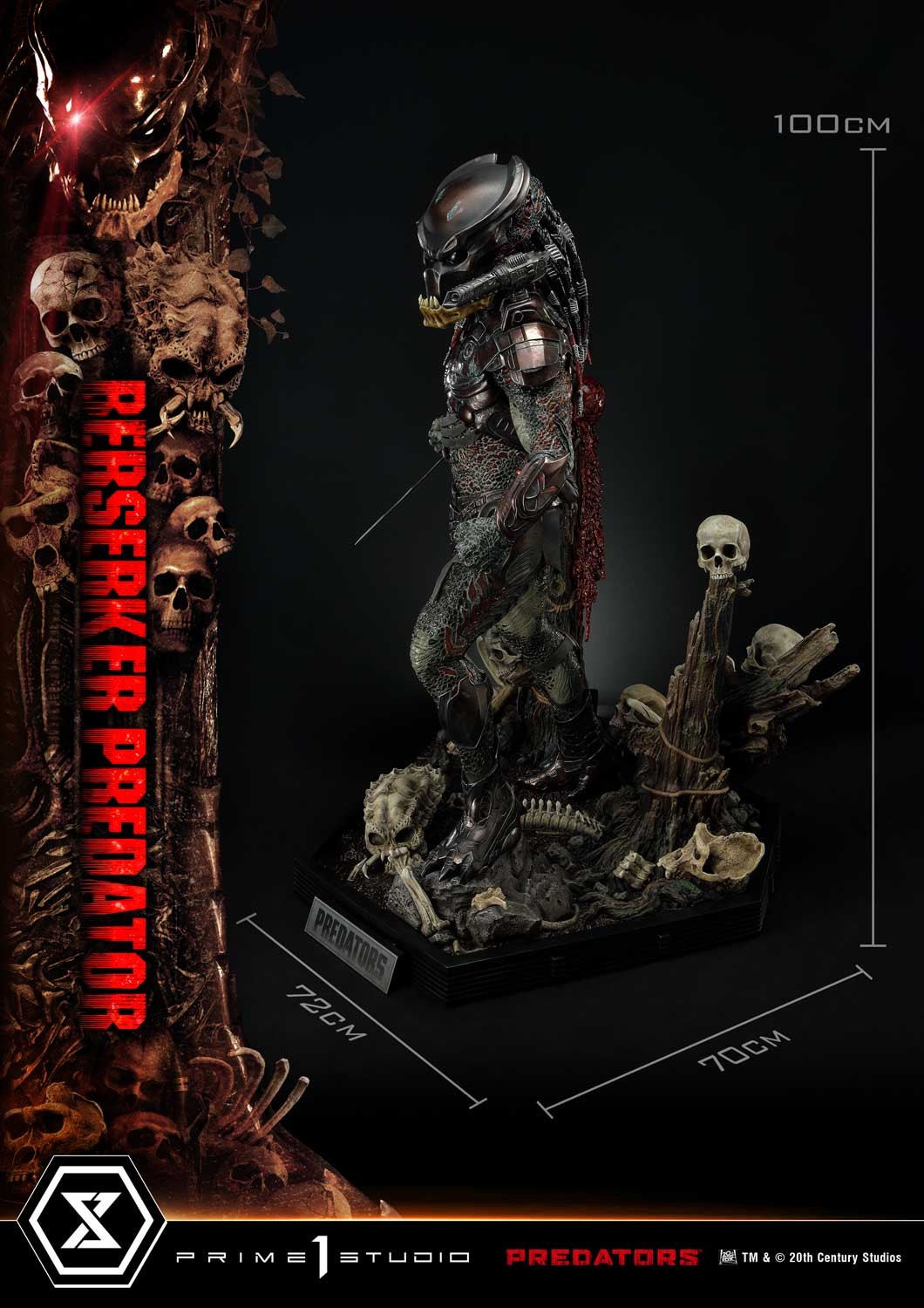 Berserker Predator (Deluxe Bonus Version) 1:3 Scale Statue by Prime 1 ...
