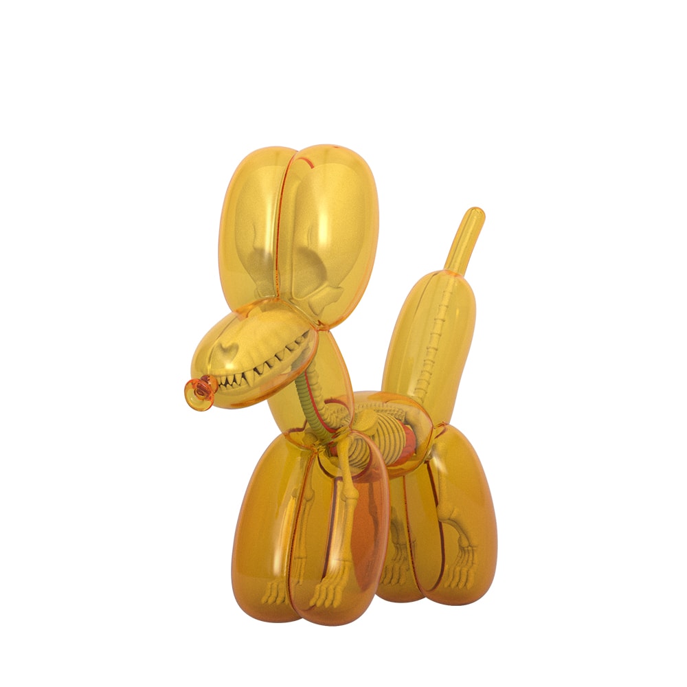 Mighty Jaxx Originals Balloon Dog Anatomy (Honey Edition) Collectible Figure  (Prototype Shown) View 4