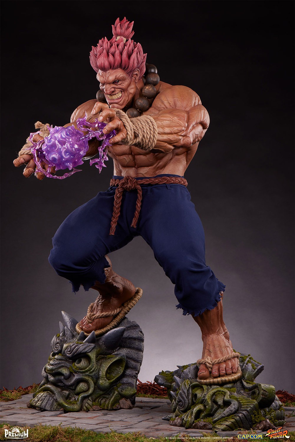 Street Fighter Akuma Statues  (Prototype Shown) View 8