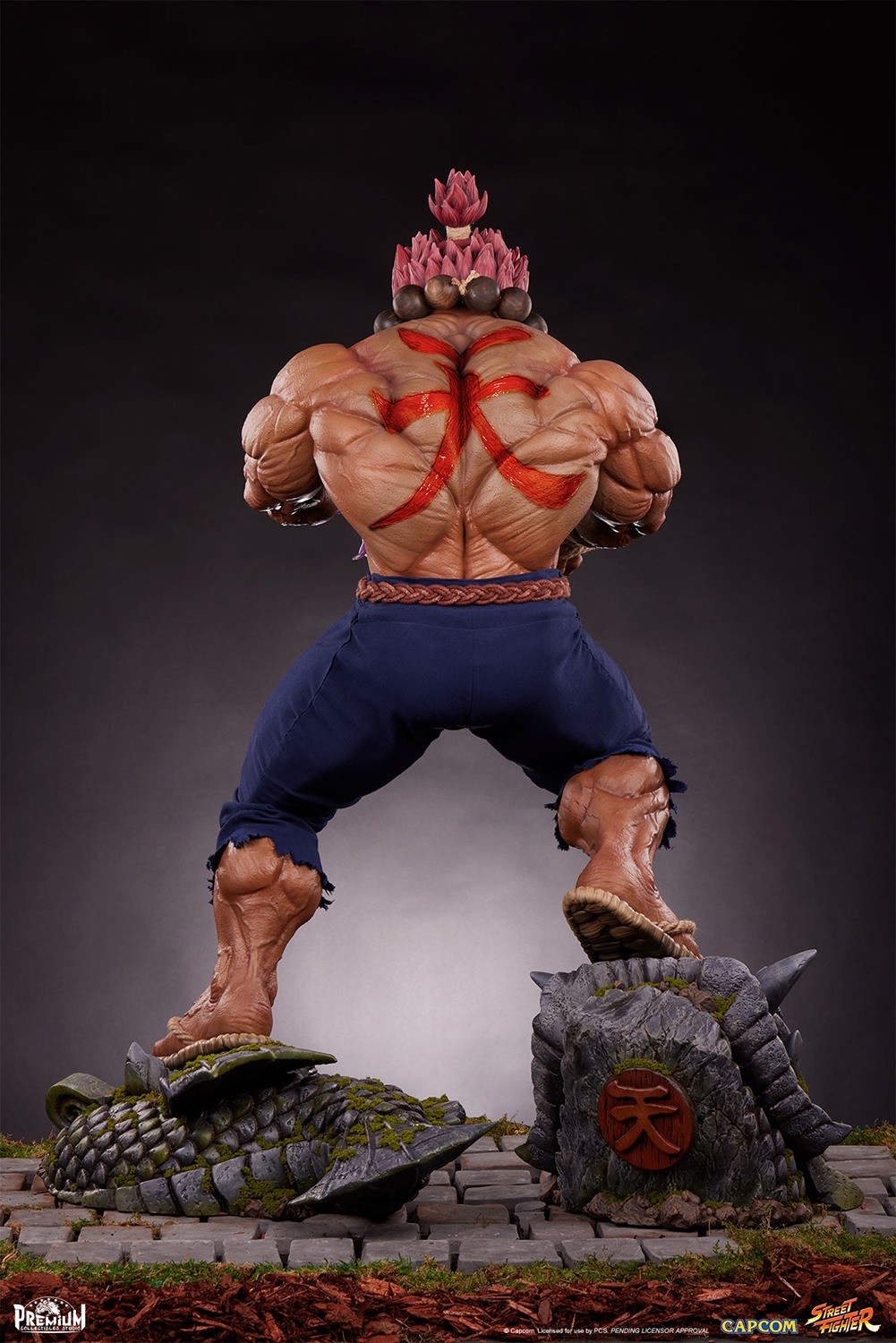 Akuma Street Fighter 1:2 Scale Collectible Statue by PCS