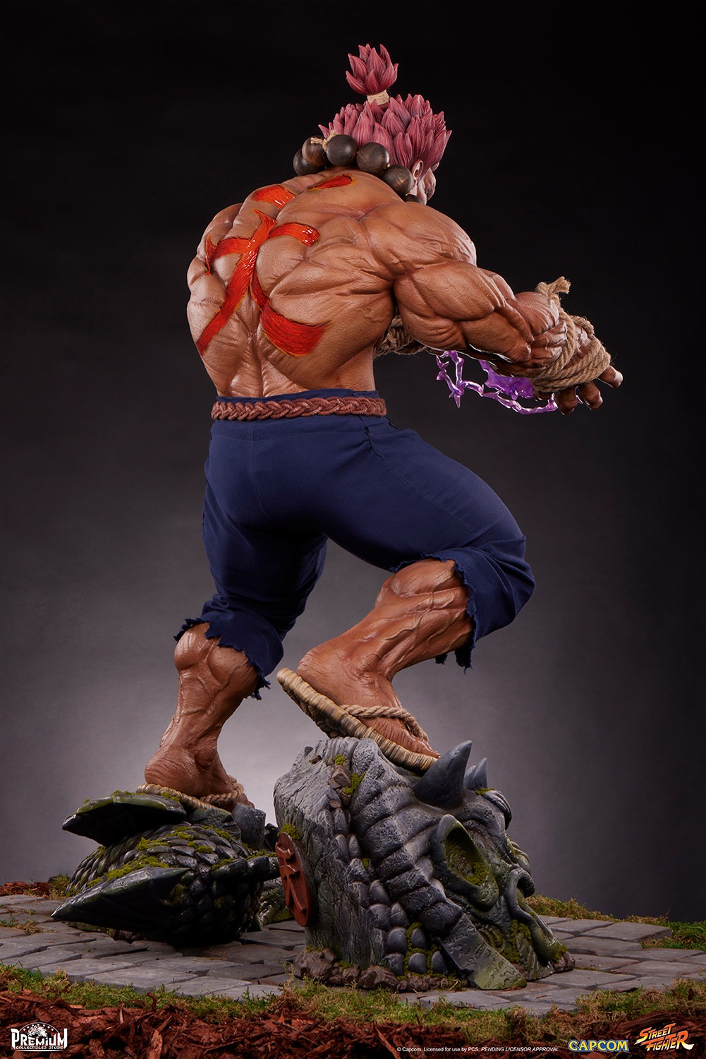 Street Fighter Akuma Statues  (Prototype Shown) View 12