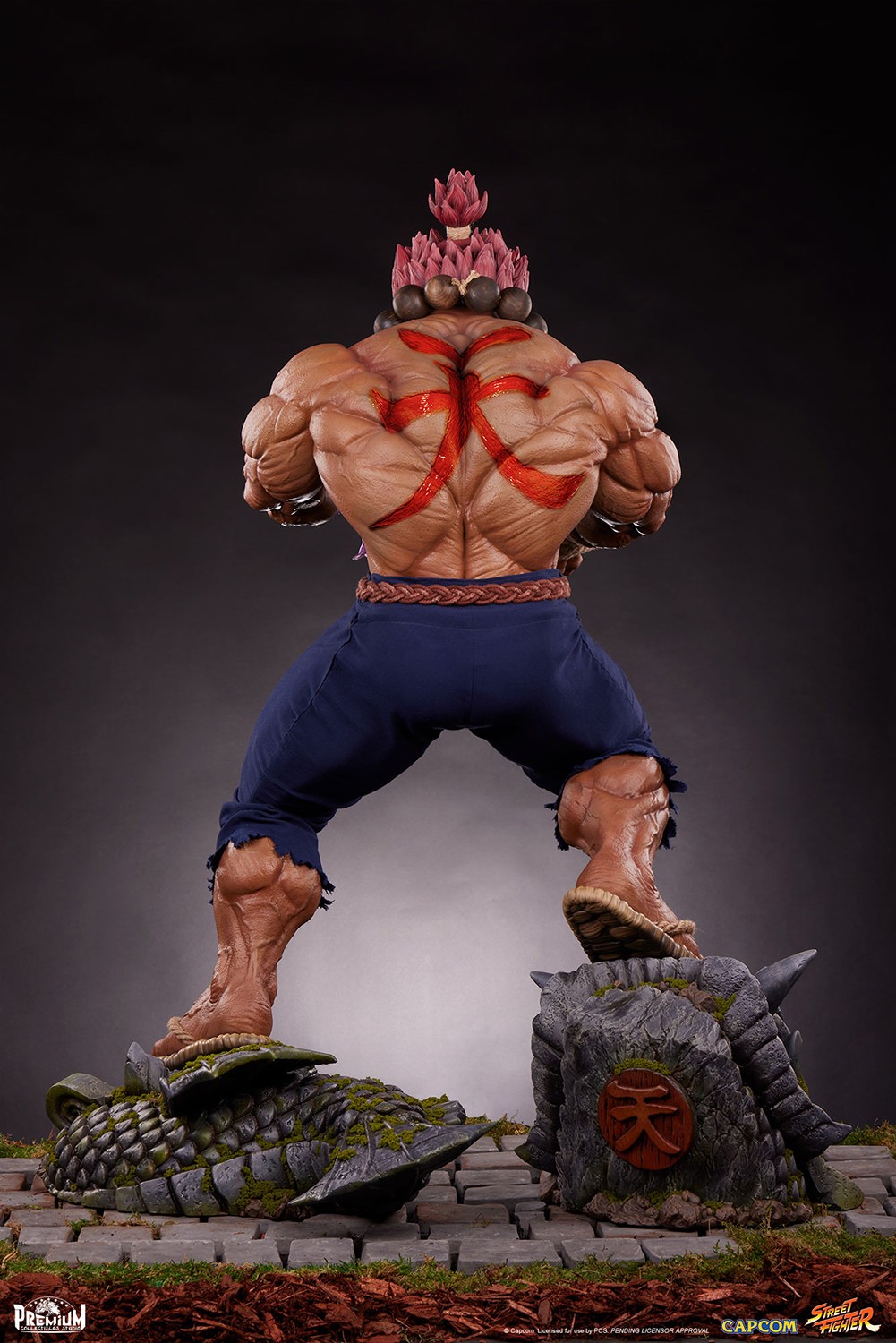 Street Fighter Akuma Statues  (Prototype Shown) View 10