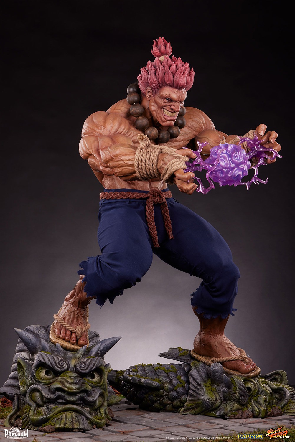 Street Fighter Akuma Statues  (Prototype Shown) View 11