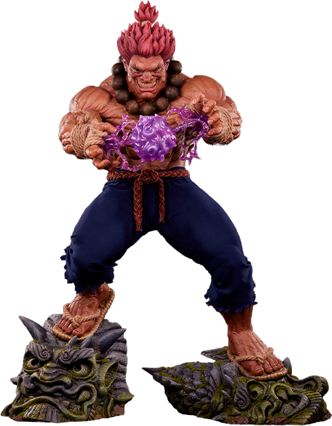 Street Fighter Akuma Statues  (Prototype Shown) View 16